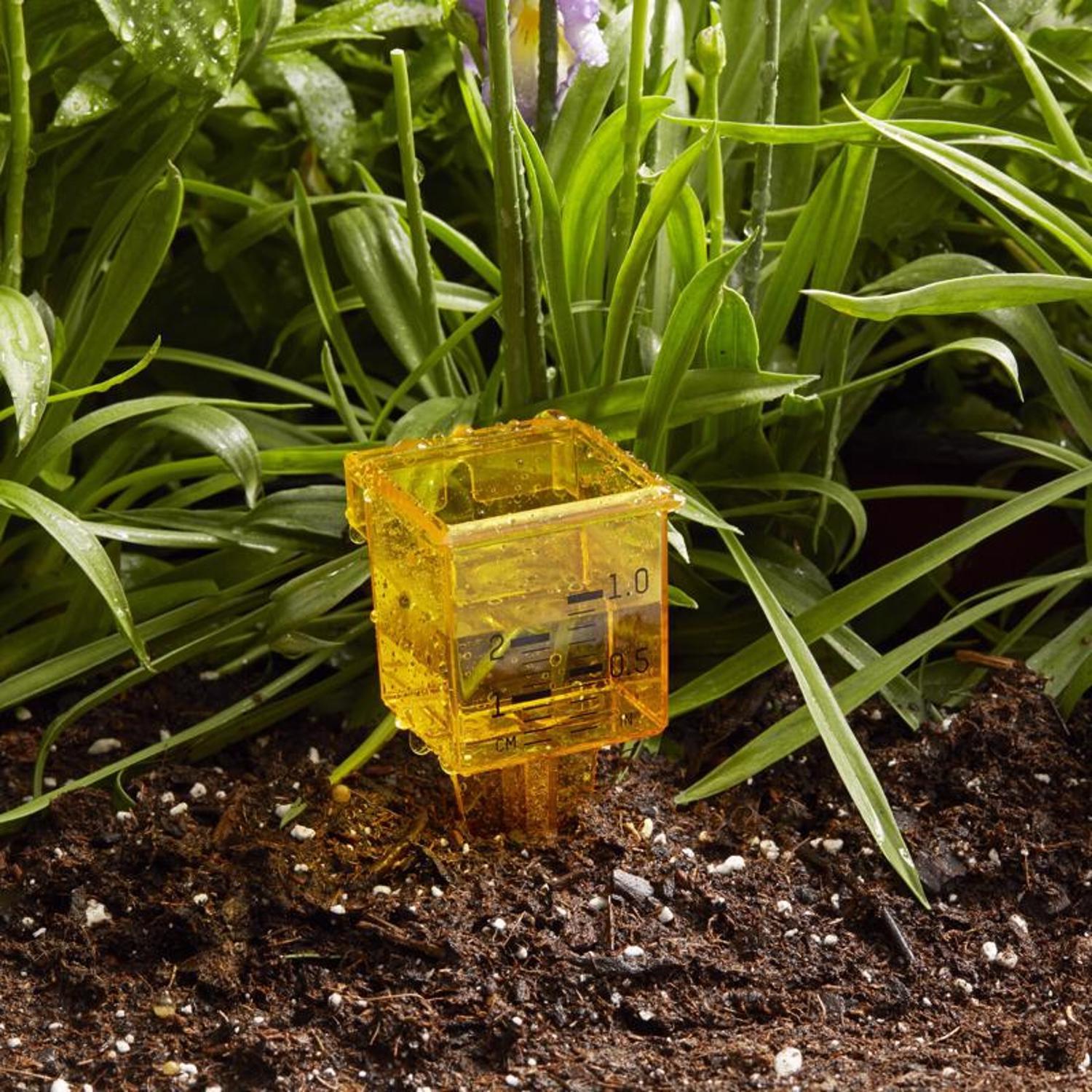 Taylor Rain Gauge/Sprinkler Stake 1.77 in. W X 1.57 in. L