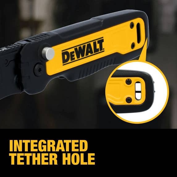 DEWALT Push & Flip Folding Utility Knife