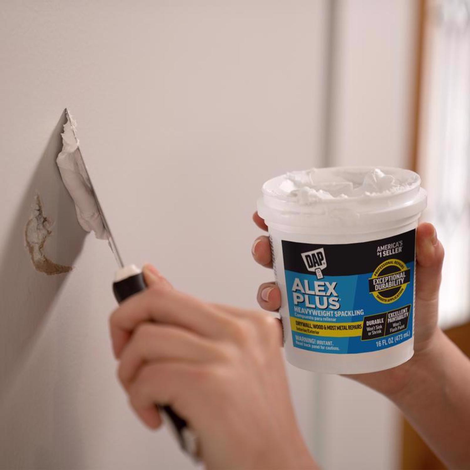 DAP Alex Plus Ready to Use White Spackling Compound 1 pt