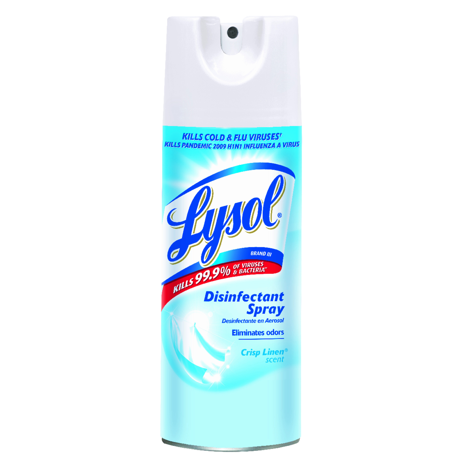 Lysol Crisp Linen Scent Disinfectant Spray 12.5 oz 1 pk