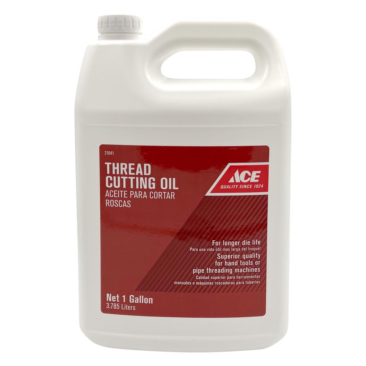 Ace 32 oz. For Use on brass copper aluminum stainless steel iron Thread Cutting Oil