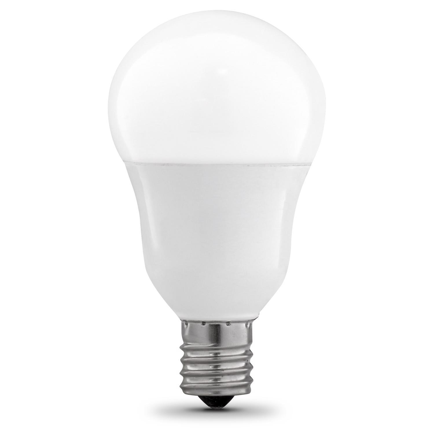 Feit Enhance A15 E17 (Intermediate) LED Bulb Soft White 60 Watt Equivalence 2 pk