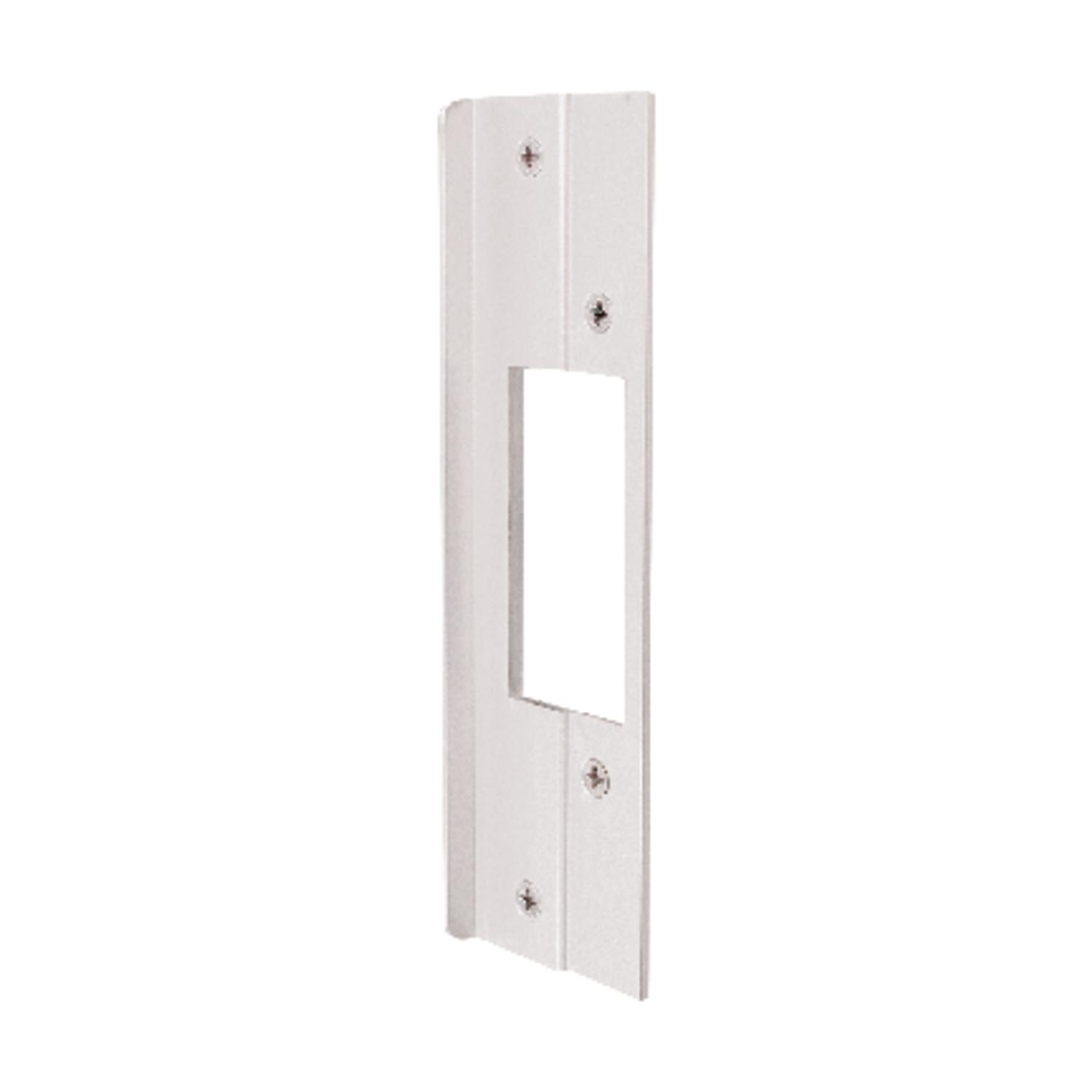 Prime-Line 8.438 in. H X 6 in. L Silver Extruded Aluminum Door Lock Guards