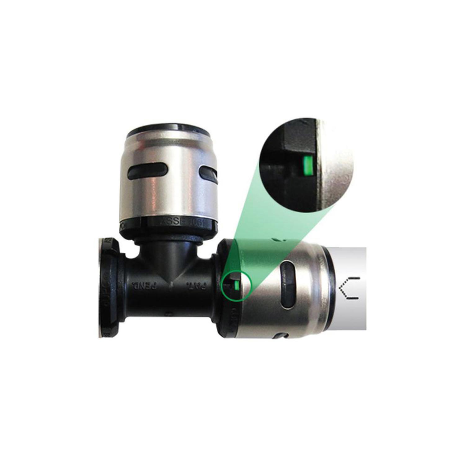 SharkBite EvoPEX 3/4 in. Barb X 3/4 in. D Push Plastic Coupling