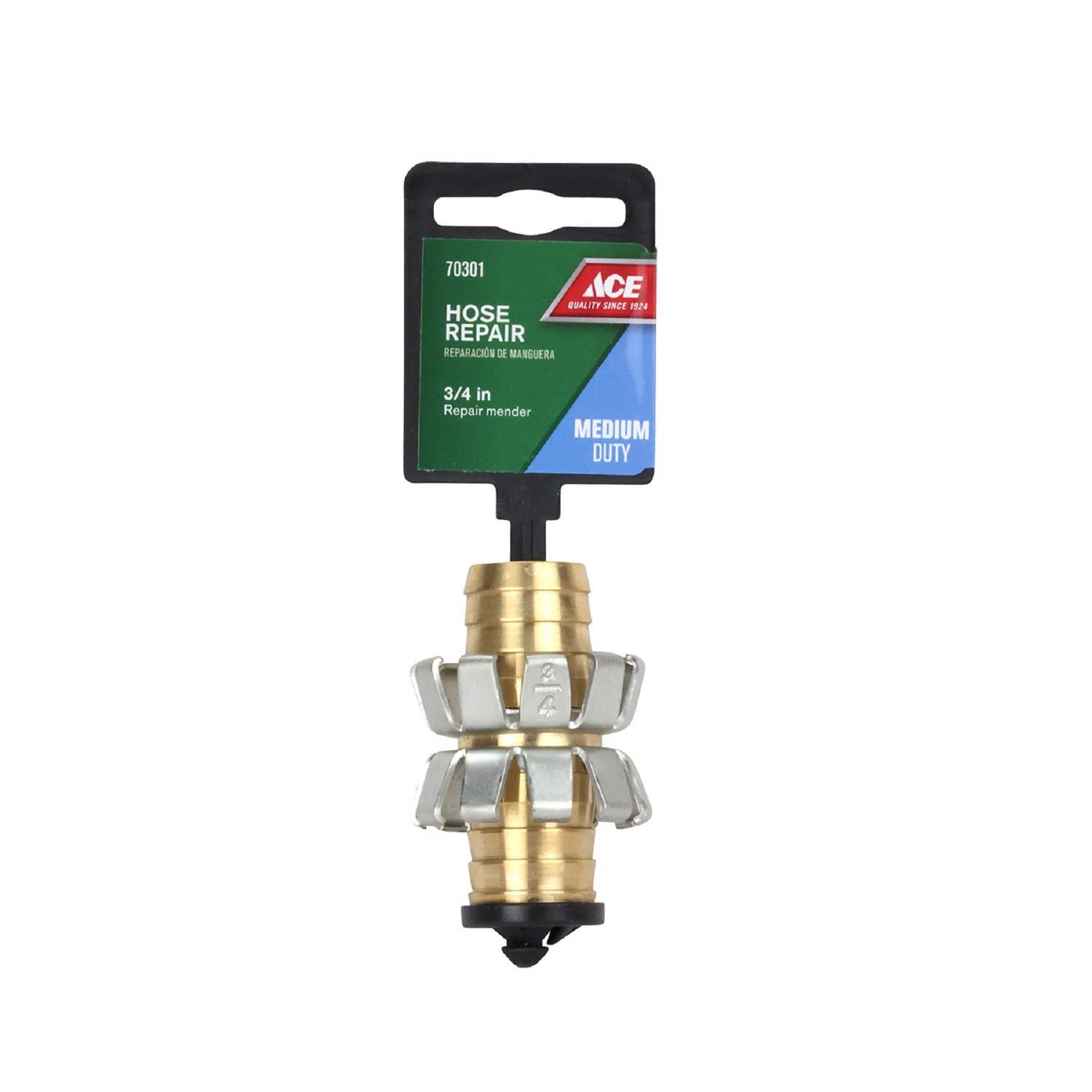 Ace 3/4 in. Aluminum Non-Threaded Male Hose Mender Clamp