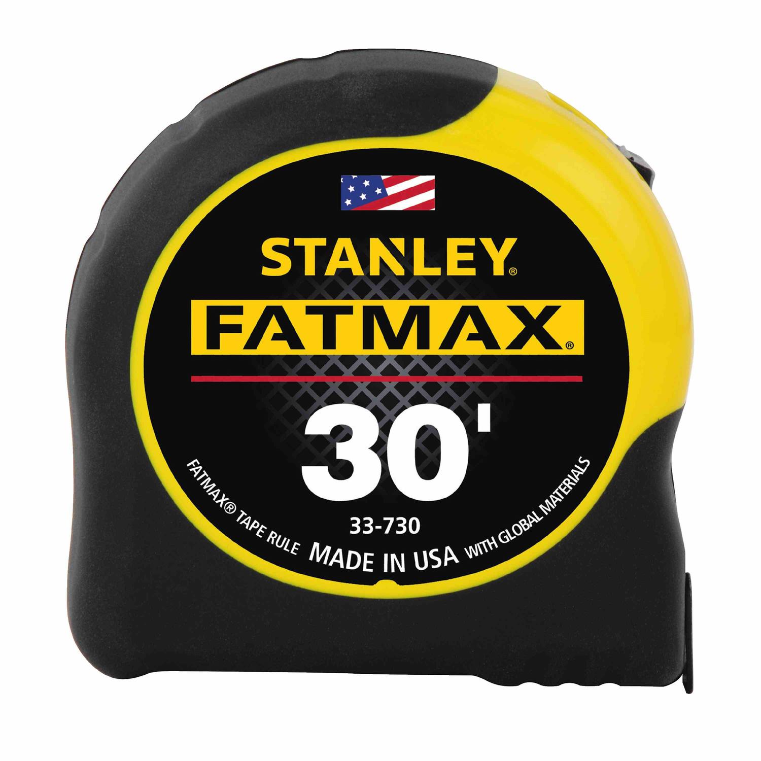 Stanley FatMax 30 ft. L X 1.25 in. W Tape Measure 1 pk