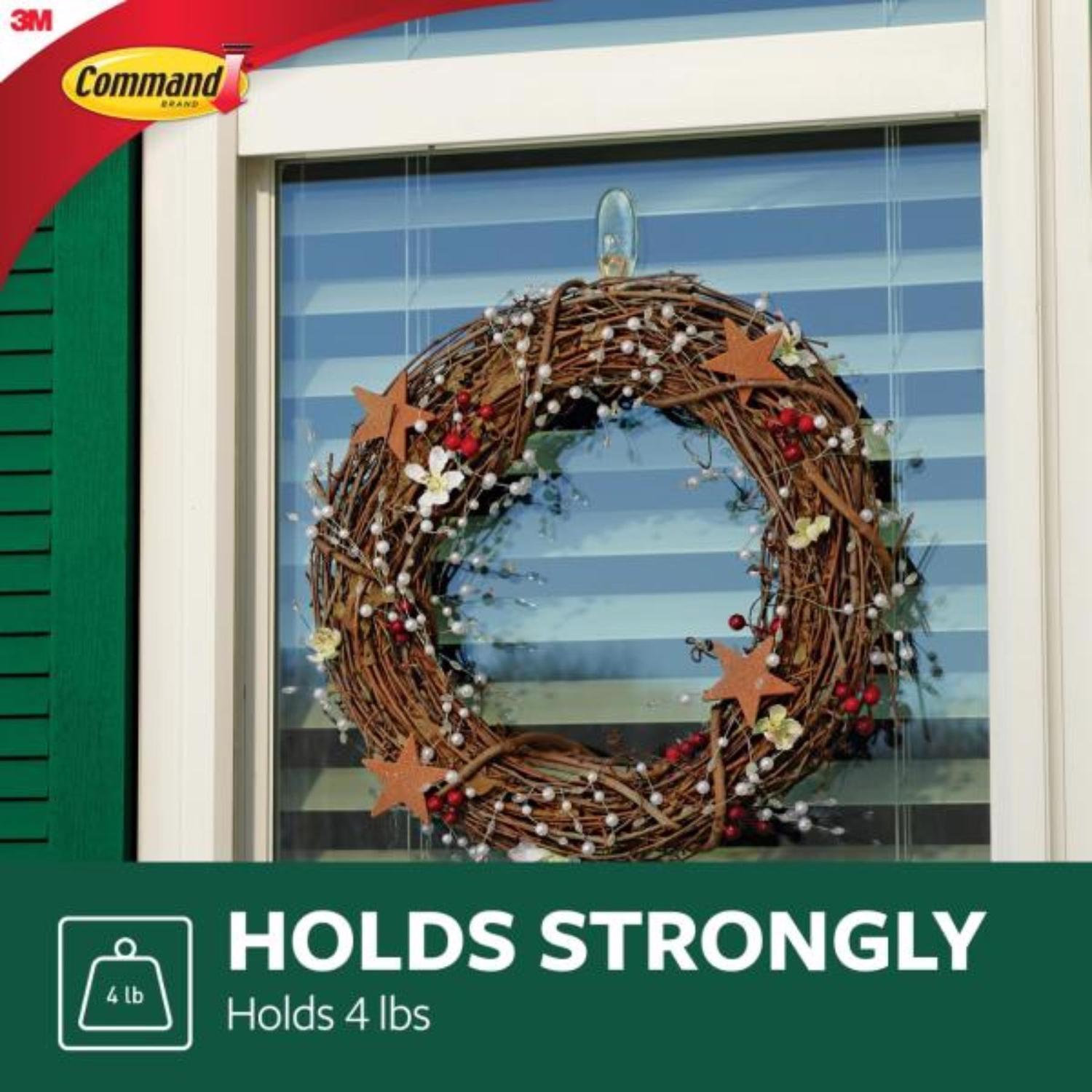 3M Command Large Plastic Hook 3.375 in. L 1 pk