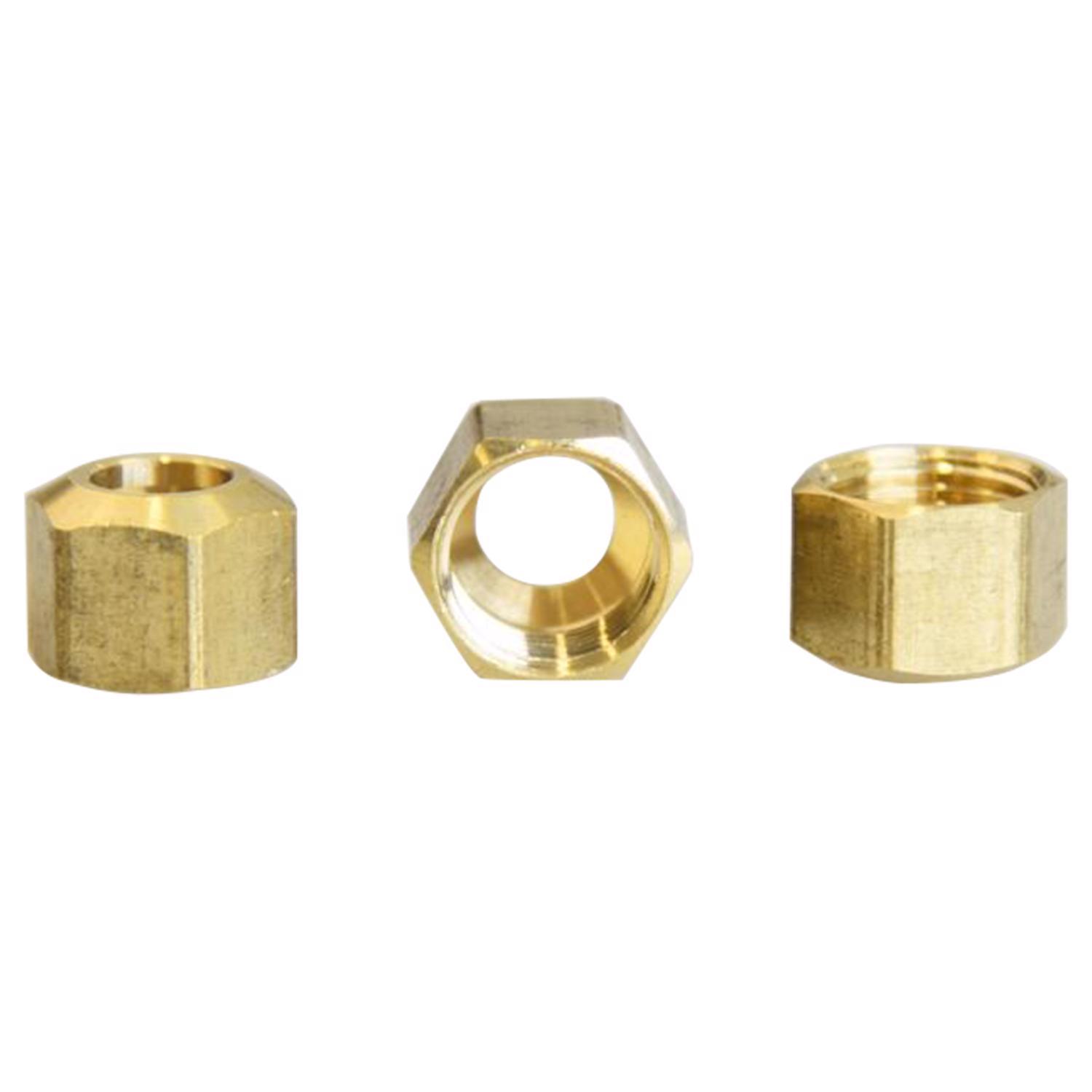 ATC 5/16 in. Compression 5/16 in. D Compression Brass Nut