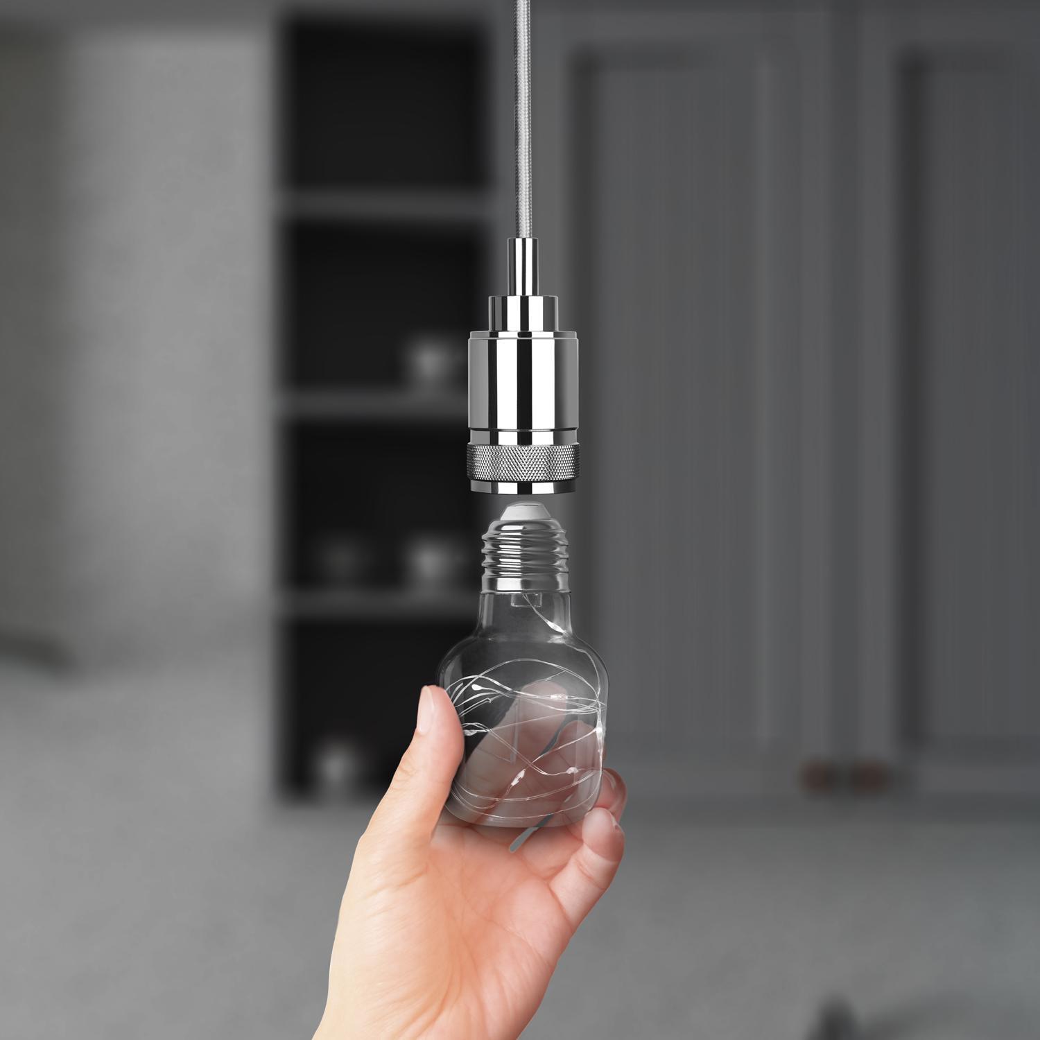 Feit Cylinder E26 (Medium) LED Bulb Multi-Colored 1 Watt Equivalence 1 pk