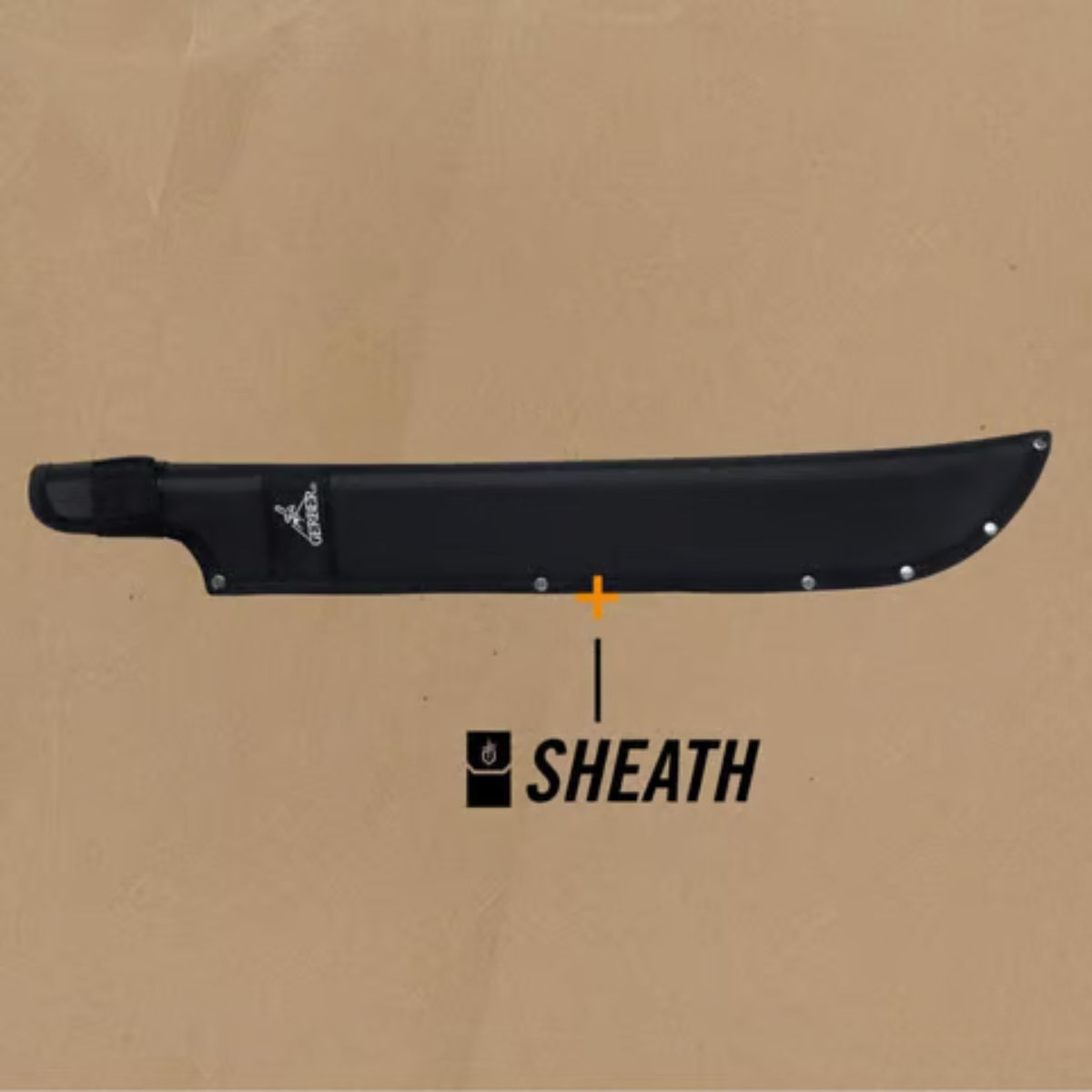 Gerber Gator 18 in. Carbon Steel Machete