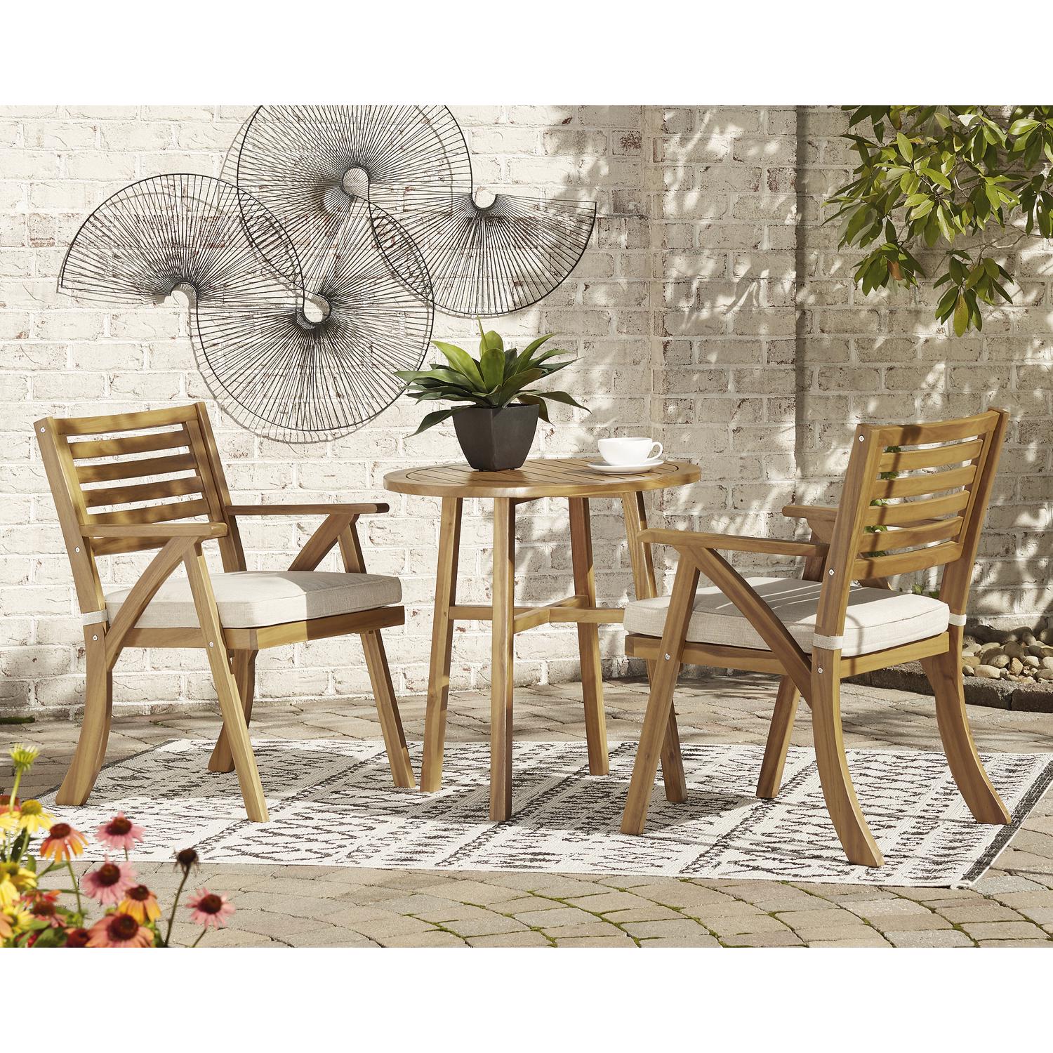 Stines outdoor 3 outlet piece bistro set
