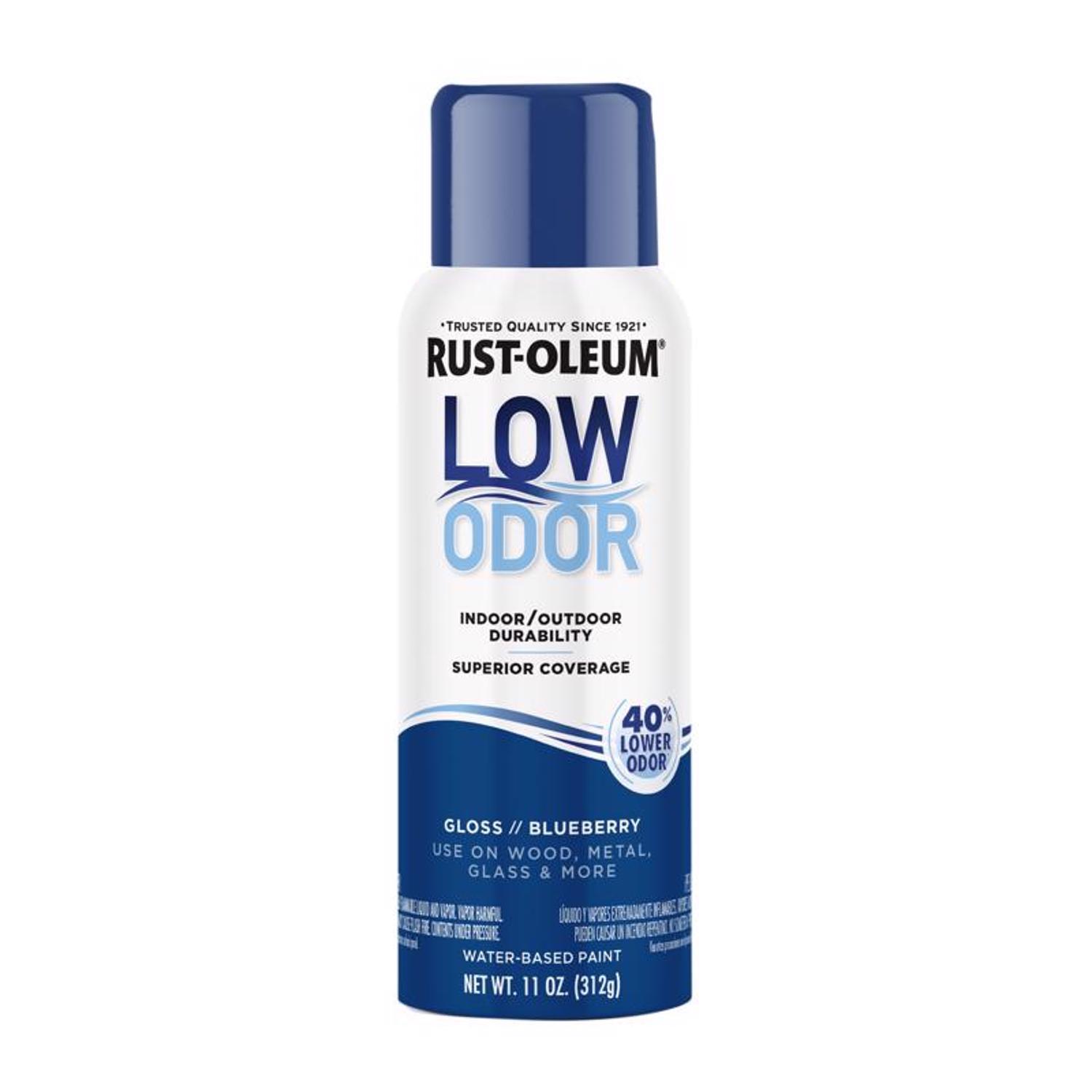 Rust-Oleum Low Odor Gloss Blueberry Spray Paint 11 oz.