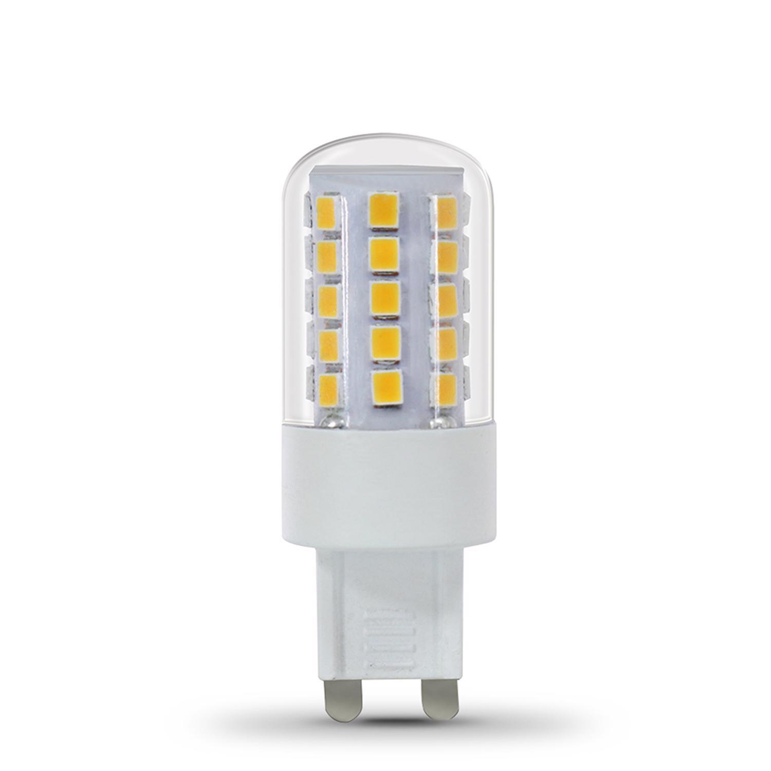 Feit T4 Bi-Pin LED Bulb Warm White 40 Watt Equivalence 1 pk