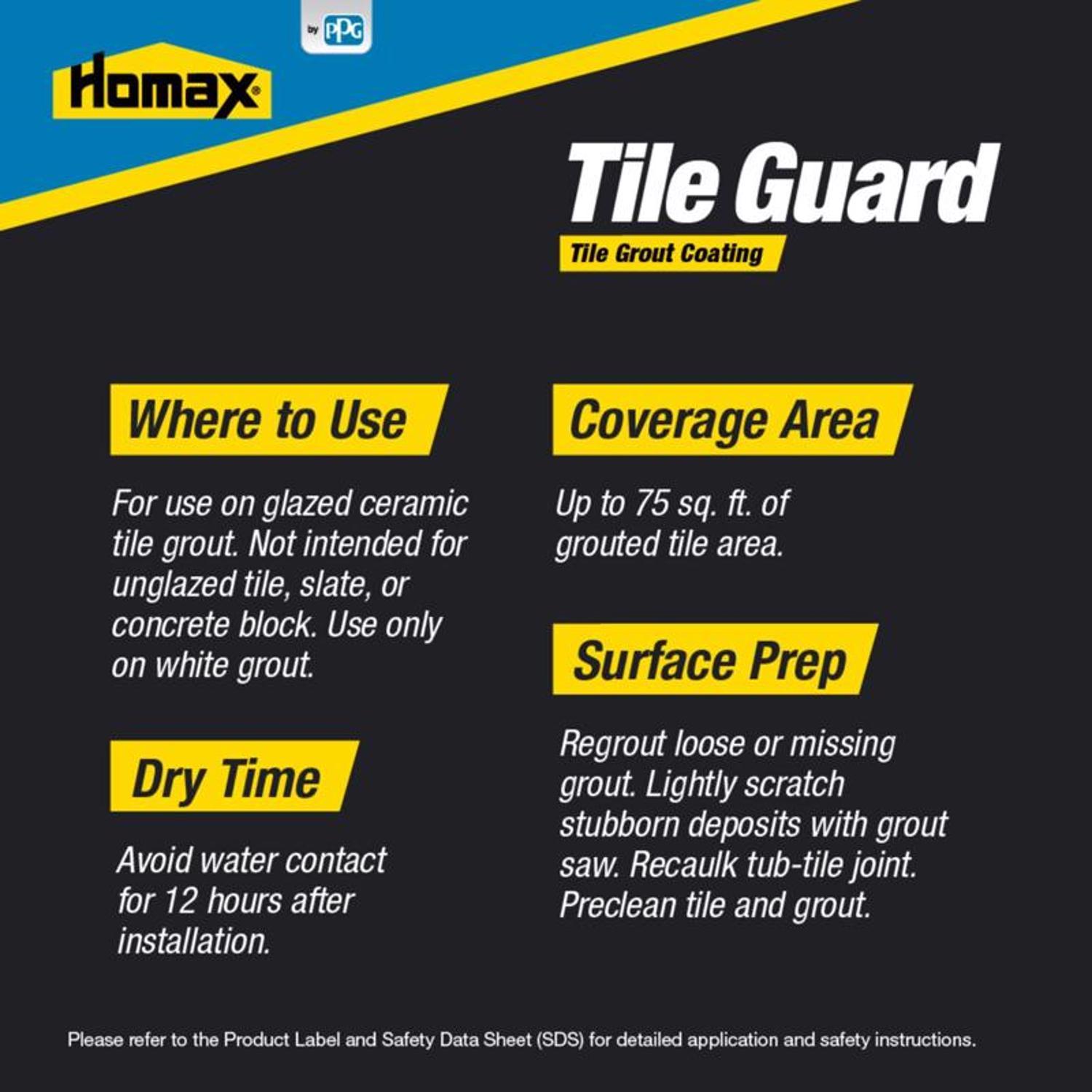 Homax Residential Grout Sealer 4.3 oz