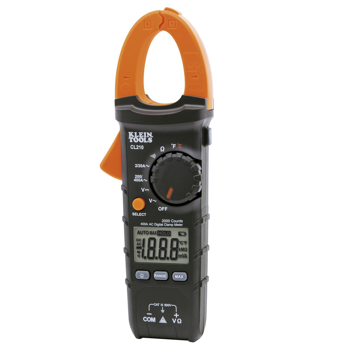 Klein Tools -40 - 1832 &deg;F LCD Clamp Meter