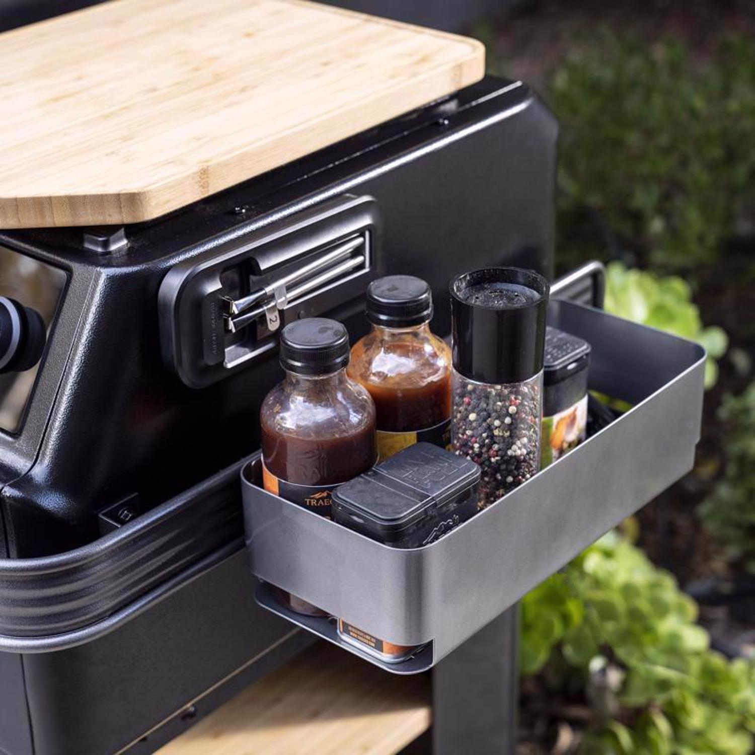 Traeger Steel Storage Bin 6.3 in. L X 12.8 in. W For Traeger