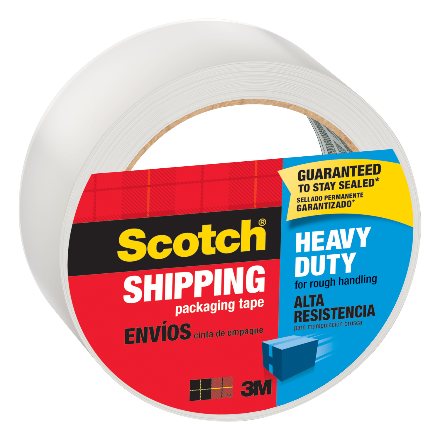 Scotch 1.88 in. W X 54.6 yd L Heavy Duty Packaging Tape Clear