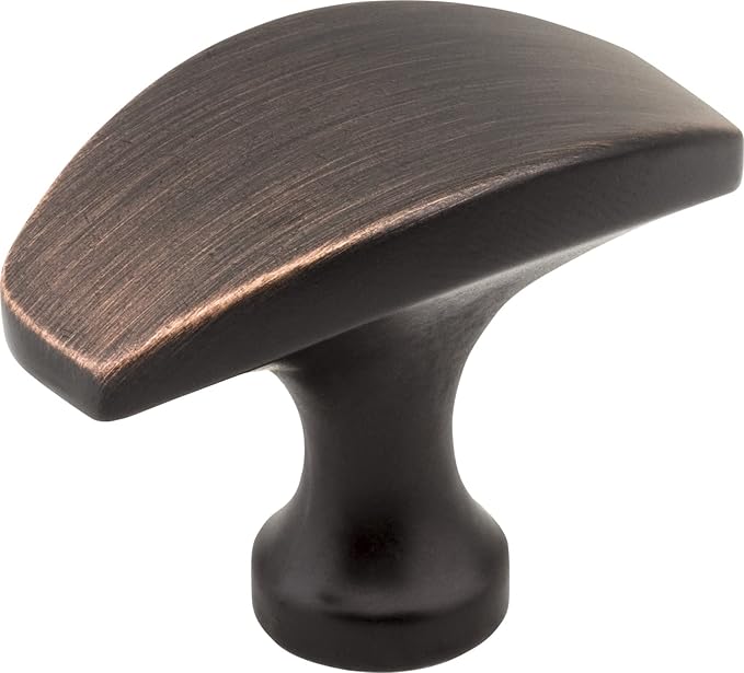 Elements 382PC Cosgrove Collection 1.5 in. Rectangular Cabinet Knob, Polished Chrome Finish