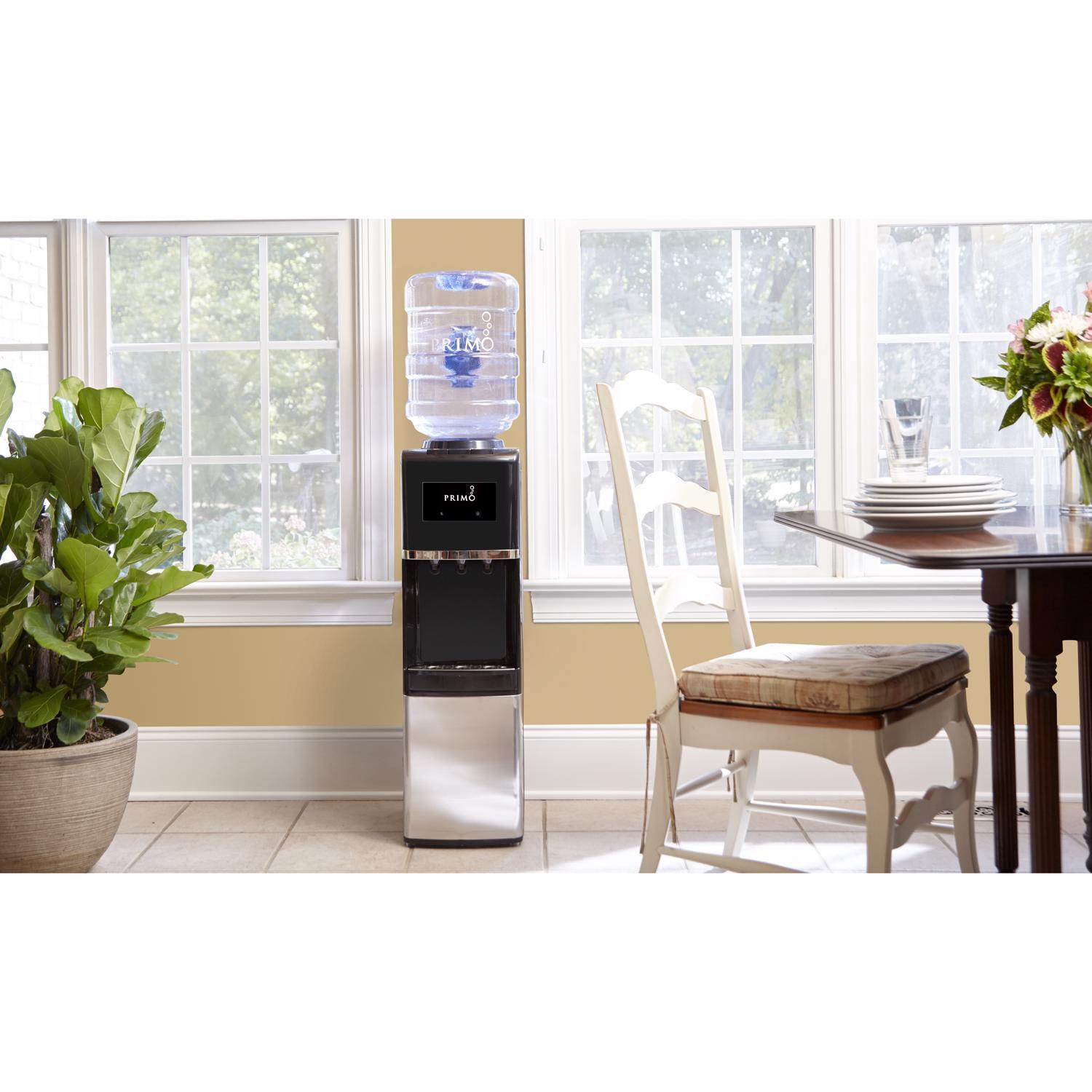 Primo Water Deluxe 3-5 gal Black Water Dispenser Plastic
