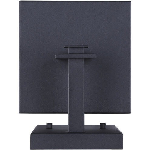 Canarm Shana 1 Light 12 in. Black Outdoor Wall Lantern