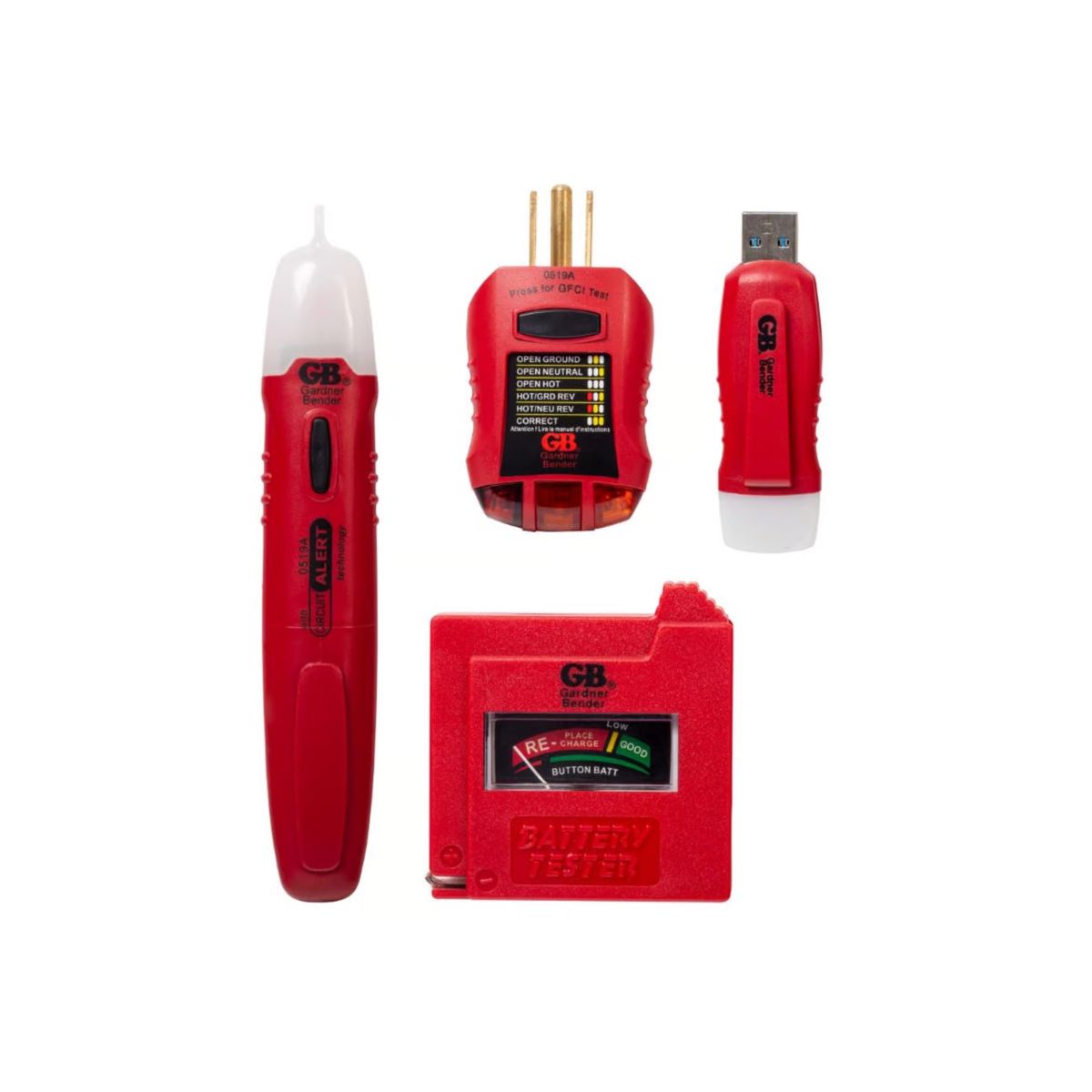 Gardner Bender Electrical Tester Kit 4 Pack