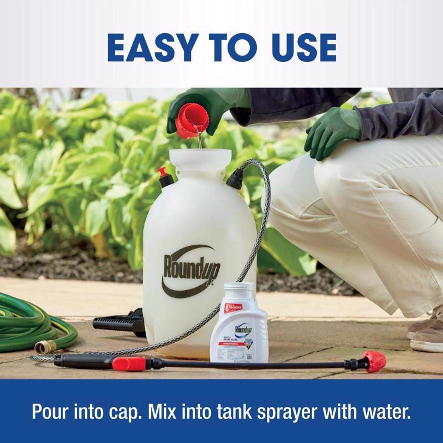 Roundup Weed and Grass Killer Concentrate 16 oz