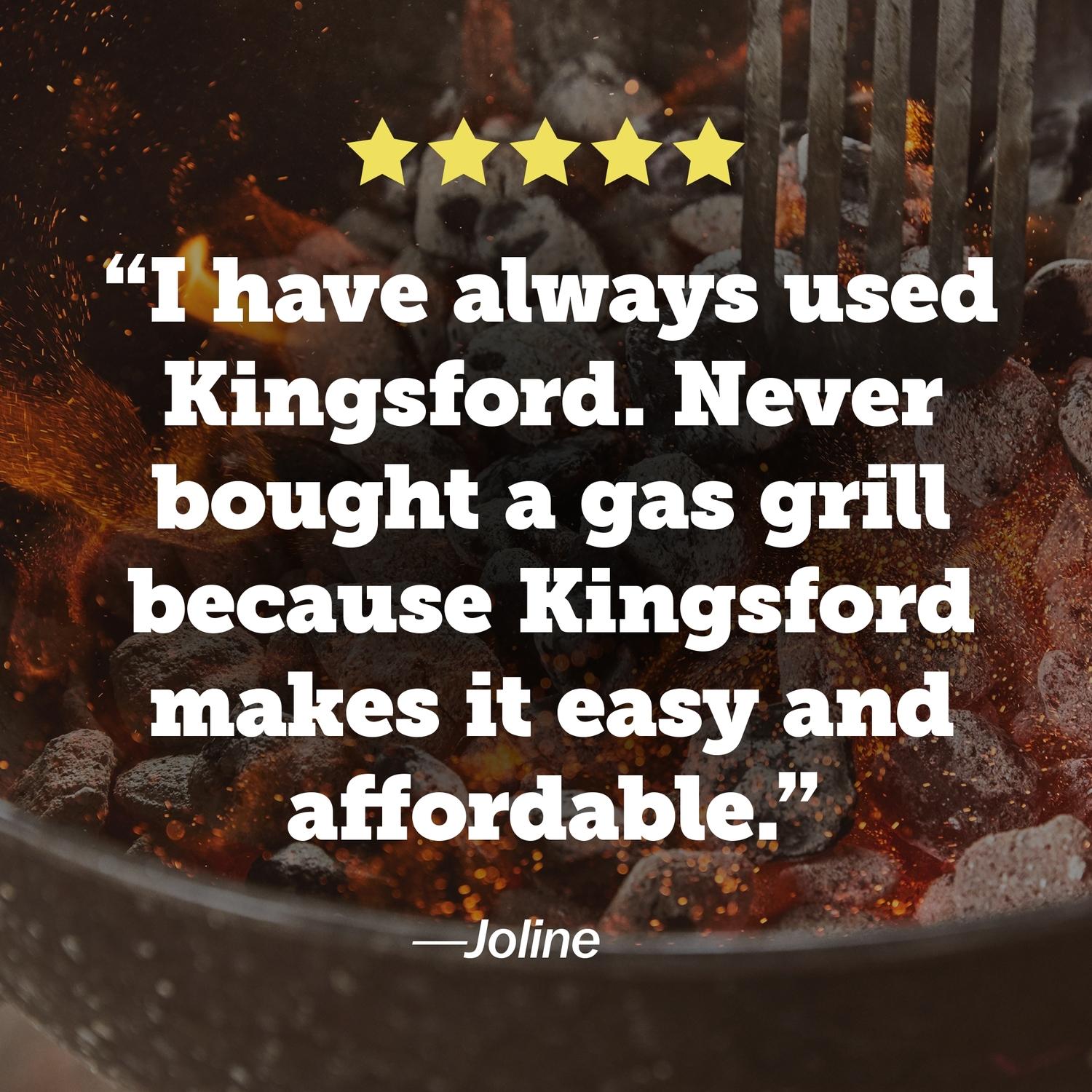 Kingsford All Natural Original Charcoal Briquettes 16 lb