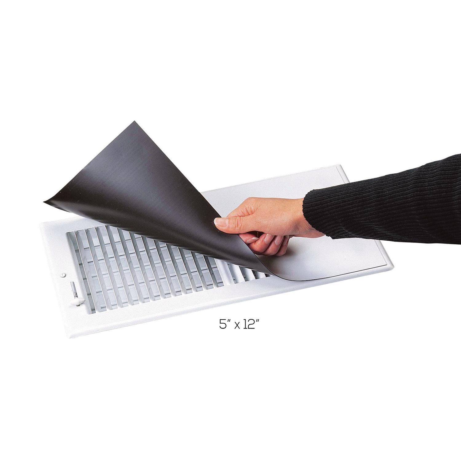 Deflect-O Jordan 12 in. H X 5 in. W 1-Way White ABS Plastic Register Cover