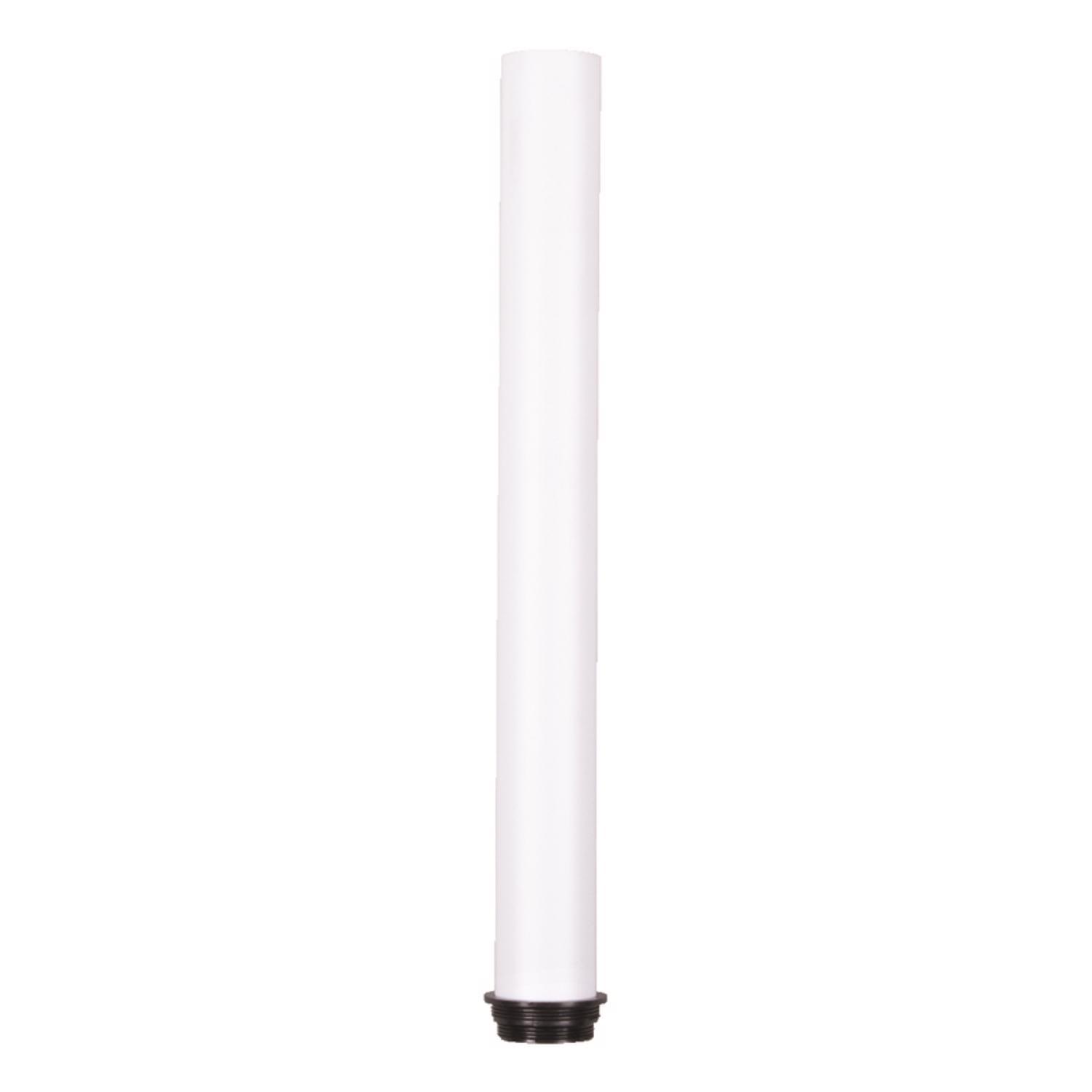 Ace Overflow Tube White Plastic