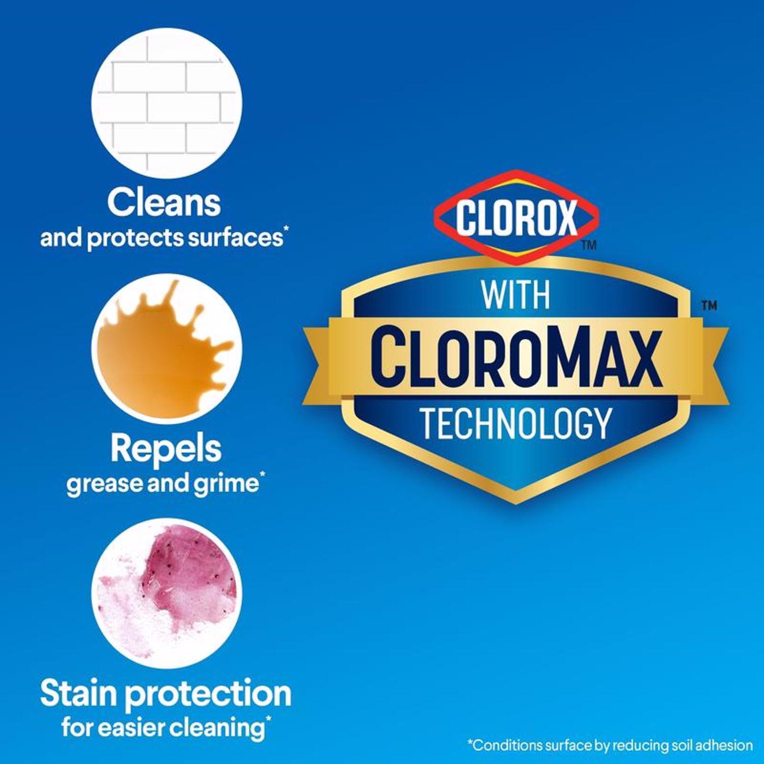 Clorox Splash-Less Clean Linen Scent Bleach 77 oz