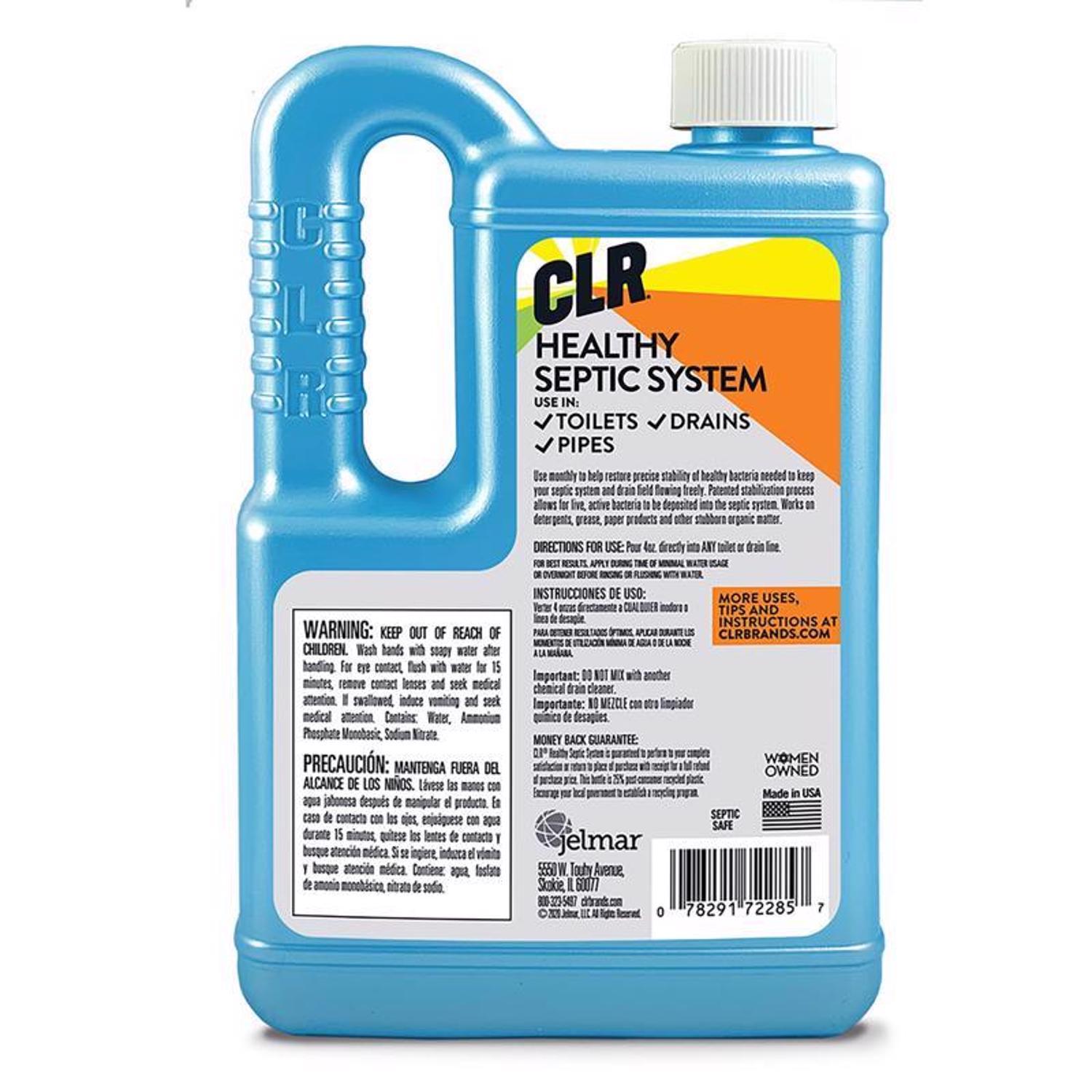 CLR Septic Treatment Liquid Septic System Treatment 28 ounce oz