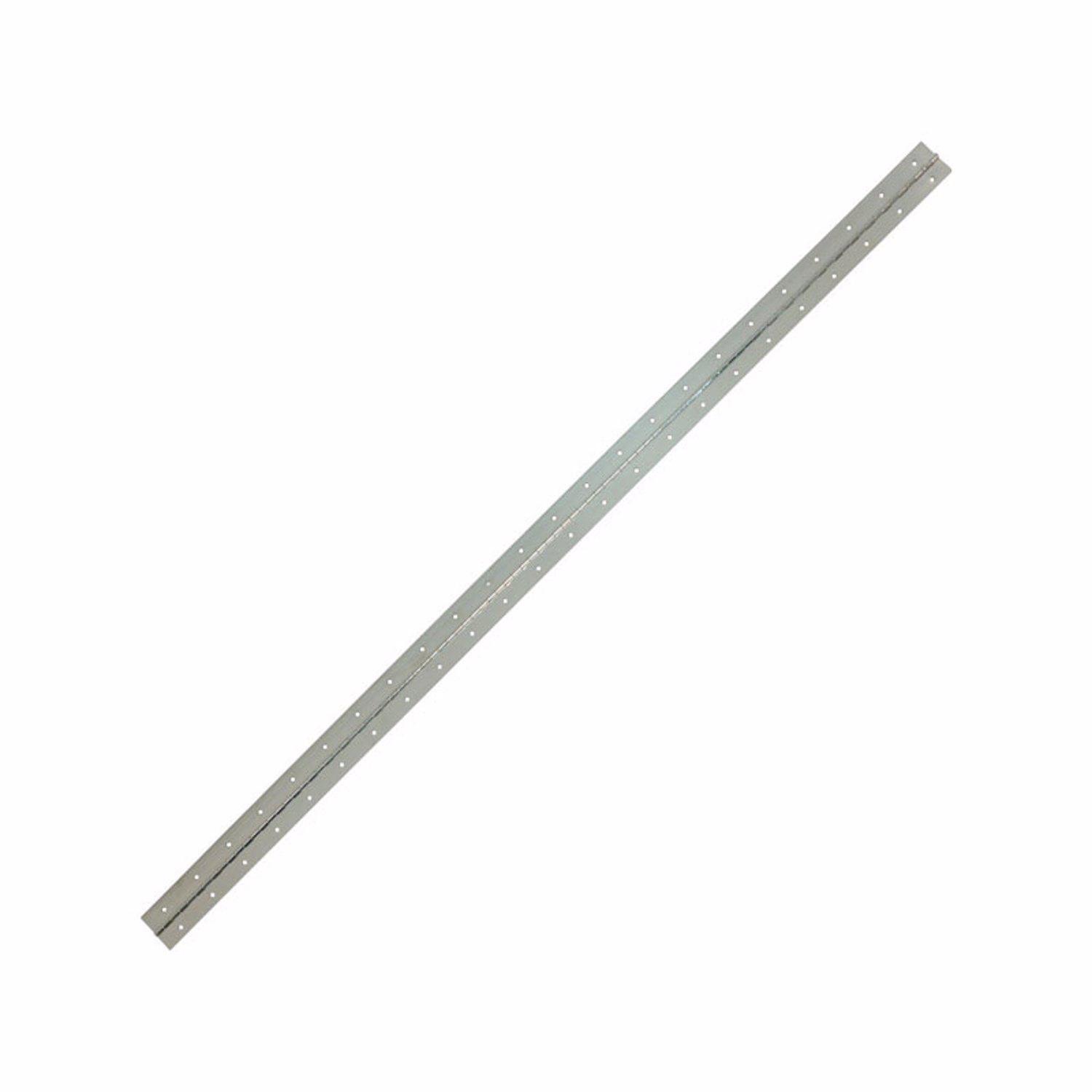 Ace 2 in. W X 48 in. L Nickel Steel Continuous Hinge 1 pk