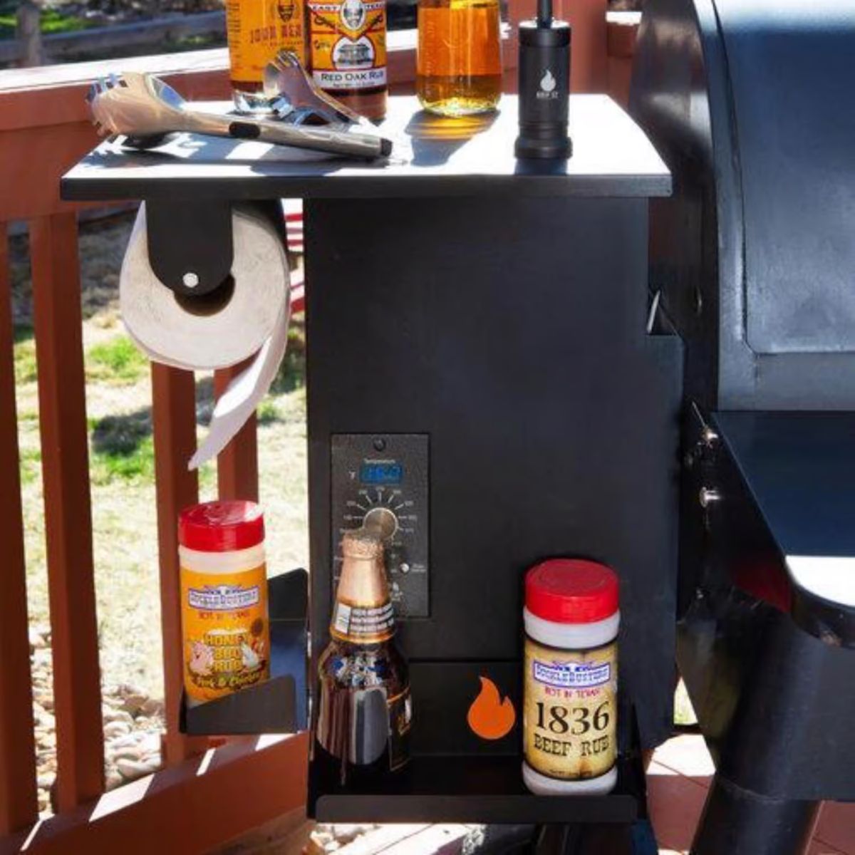 Drip EZ Spice Rack Stainless Steel 2 in. H x 3 in. W x 16 in. L