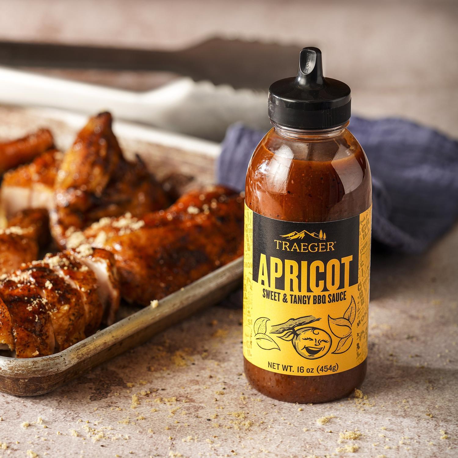 Traeger Apricot BBQ Sauce 16 oz
