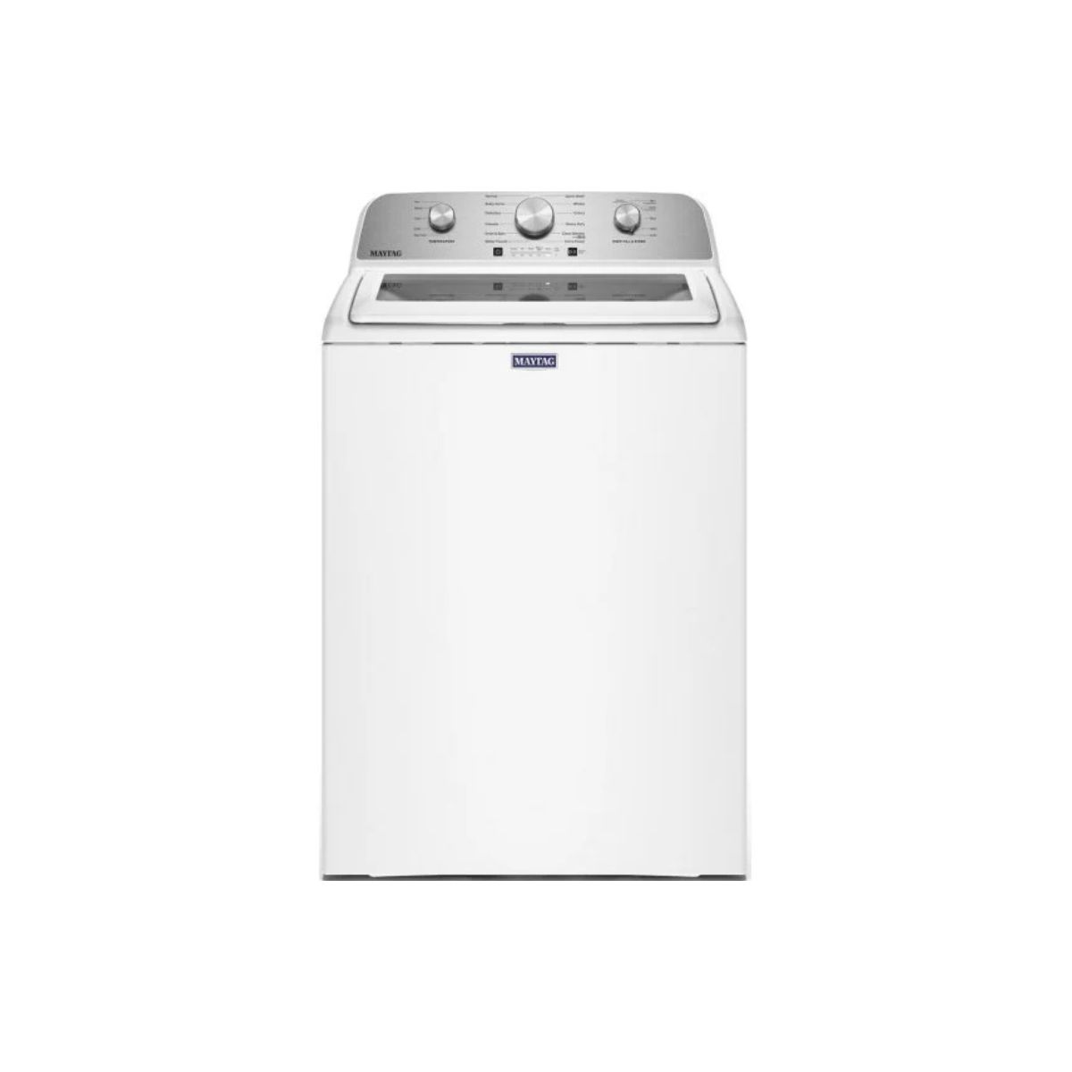 Maytag 4.7 Cu. Ft. Top Load Washer with Agitator & Extra Power Cycle in White