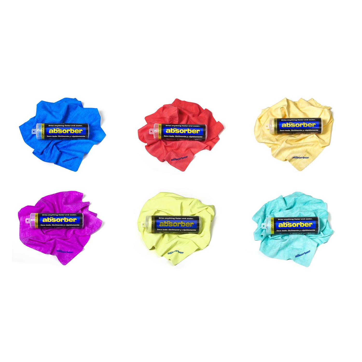 The Absorber 27 in. L X 17 in. W Synthetic Chamois 1 pk