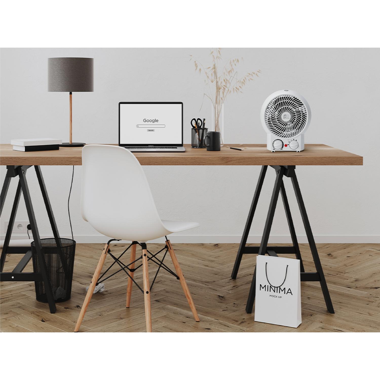 Perfect Aire 128 sq ft Electric Fan Forced Fan Heater 5120 BTU