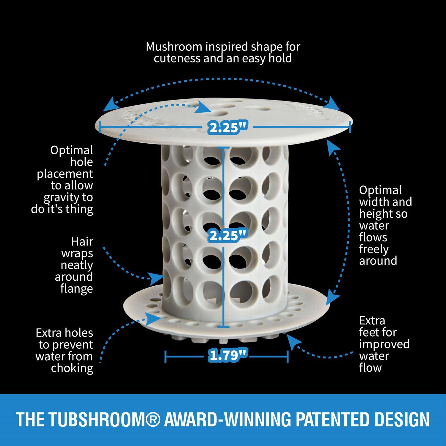 TubShroom Matte Silicone Hair Catcher