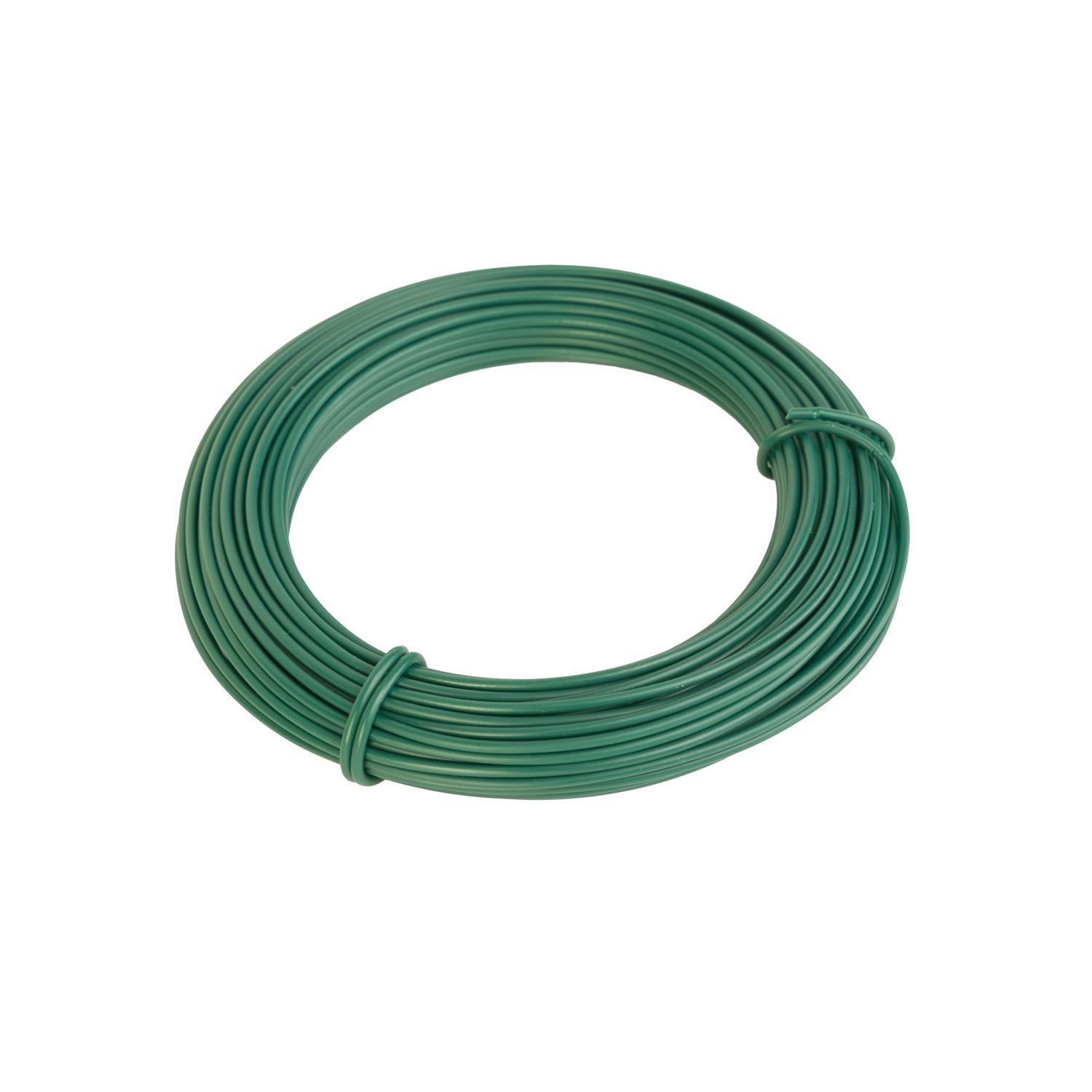 Panacea Green Coated Wire Garden Ties