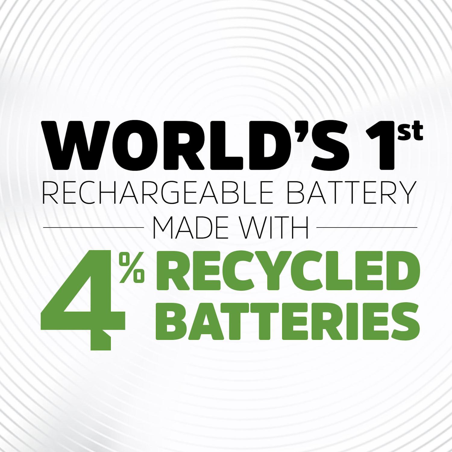 Energizer NiMH AA 1.2 V 2.3 mAh Rechargeable Battery 4 pk