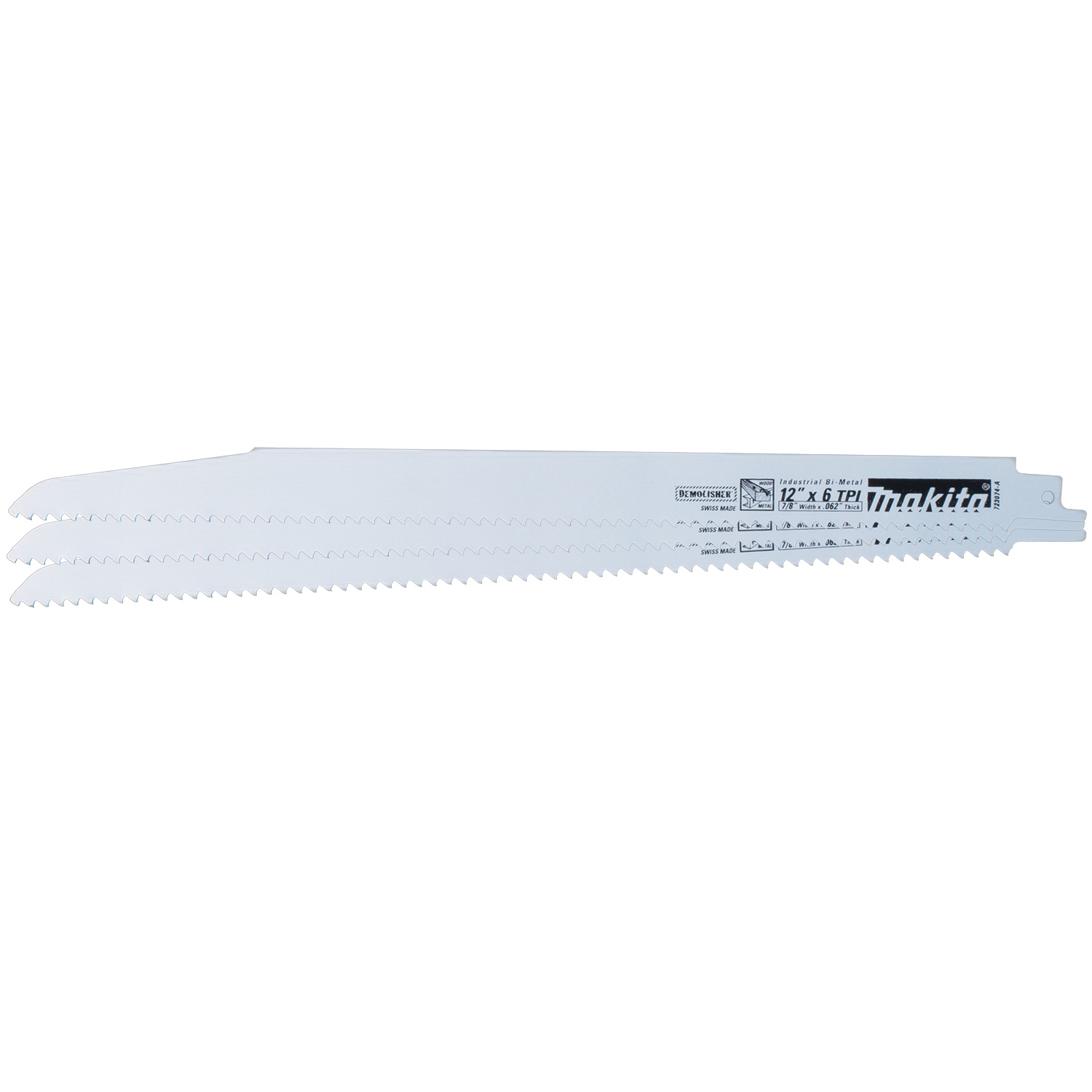 Blade Recip Mak 12" Demo 6tpi