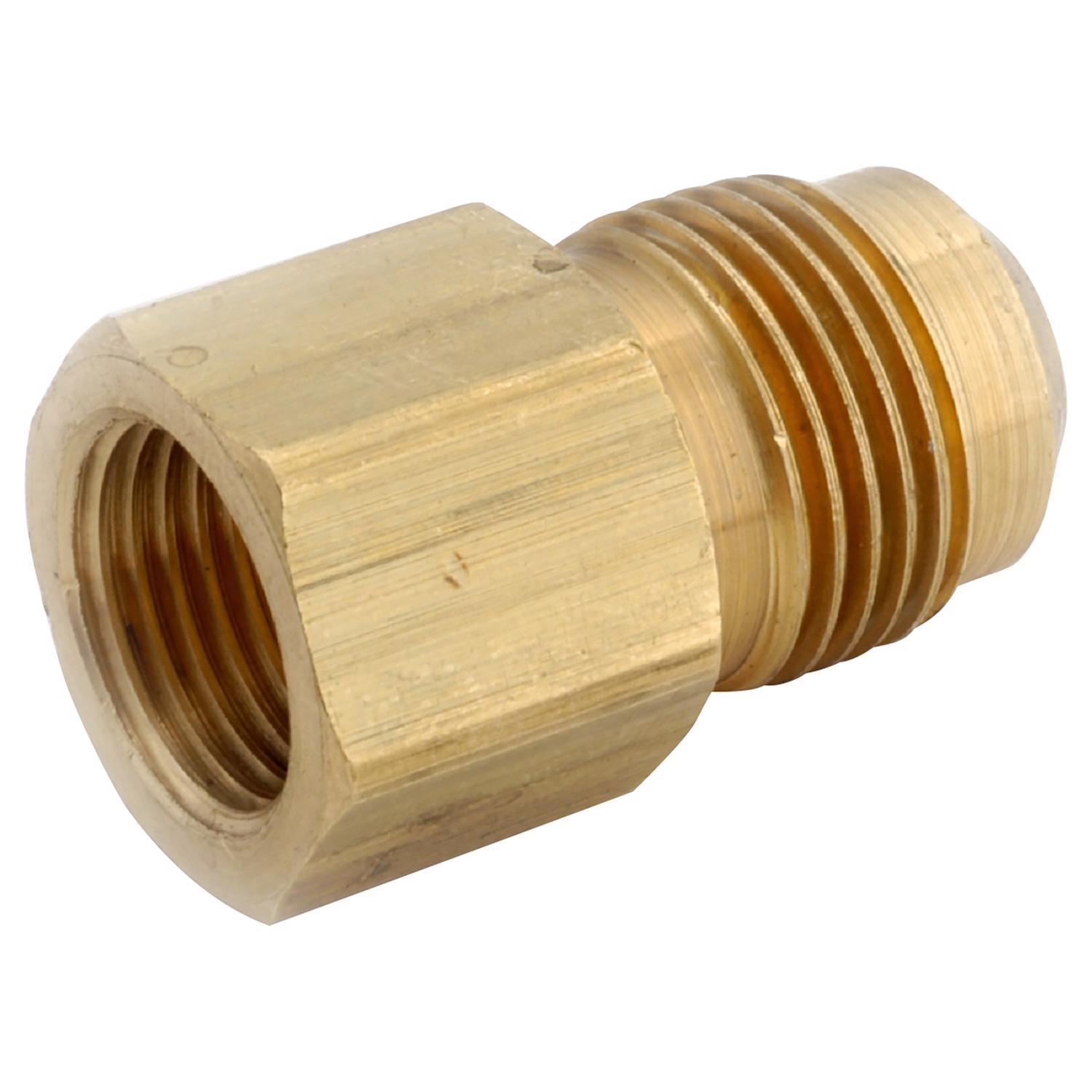 Anderson Metals 5/8 in. Female Flare 1/2 in. D Male Flare Brass Reducer