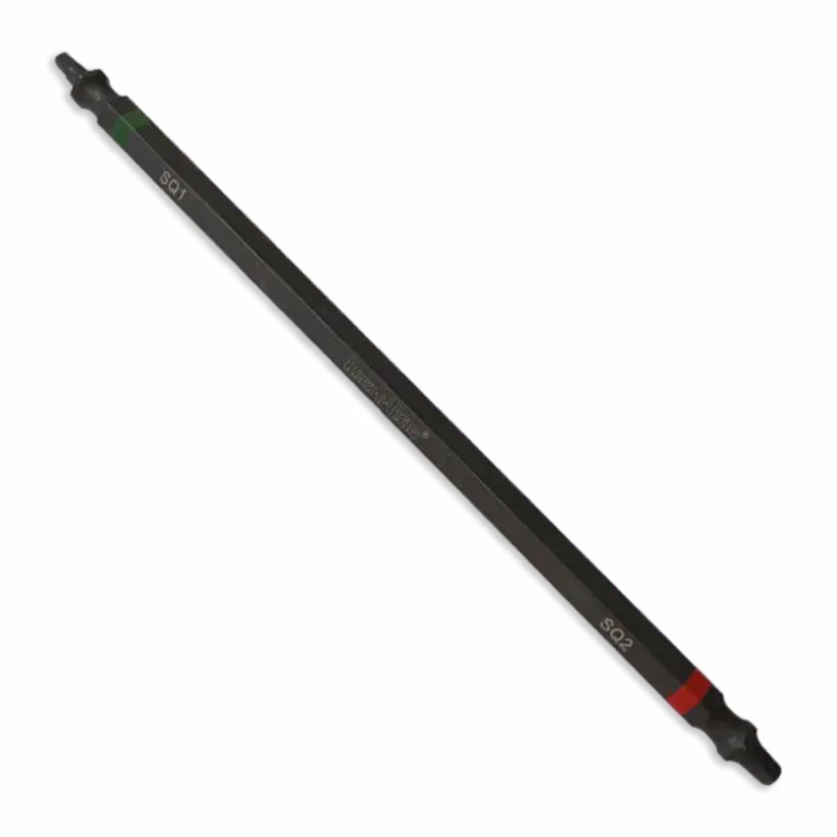 Rack-A-Tiers #1 Green and #2 Red Robertson Square Double Ended Impact Bit 4 in.