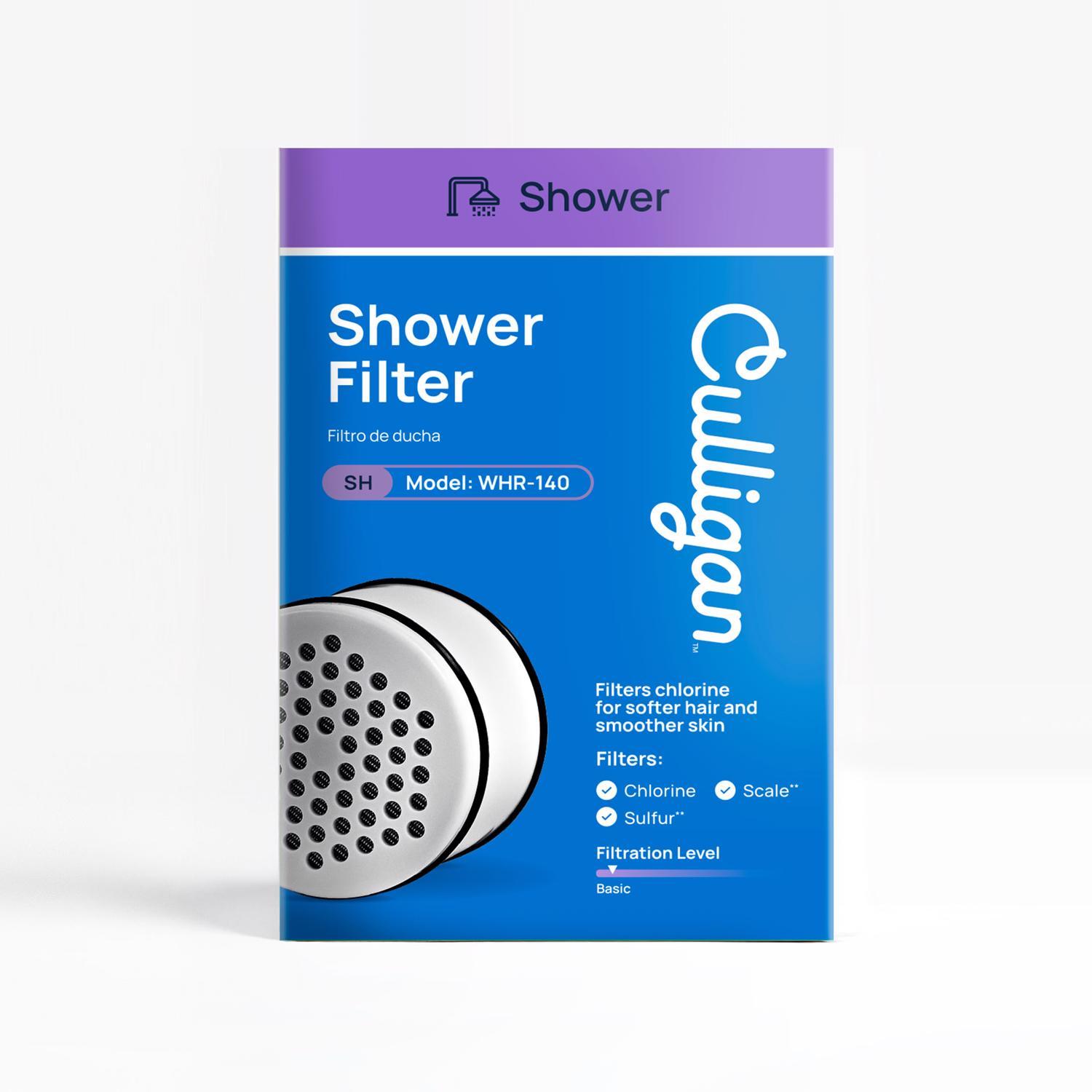 Culligan White Plastic 1.63 in. Showerhead Filter Cartridge