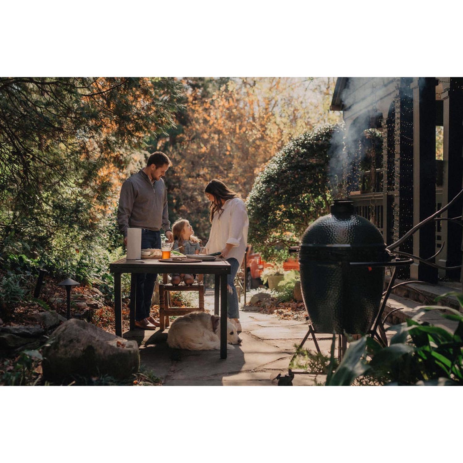 Big Green Egg 18.25 in. Large Charcoal Grill and Smoker Green