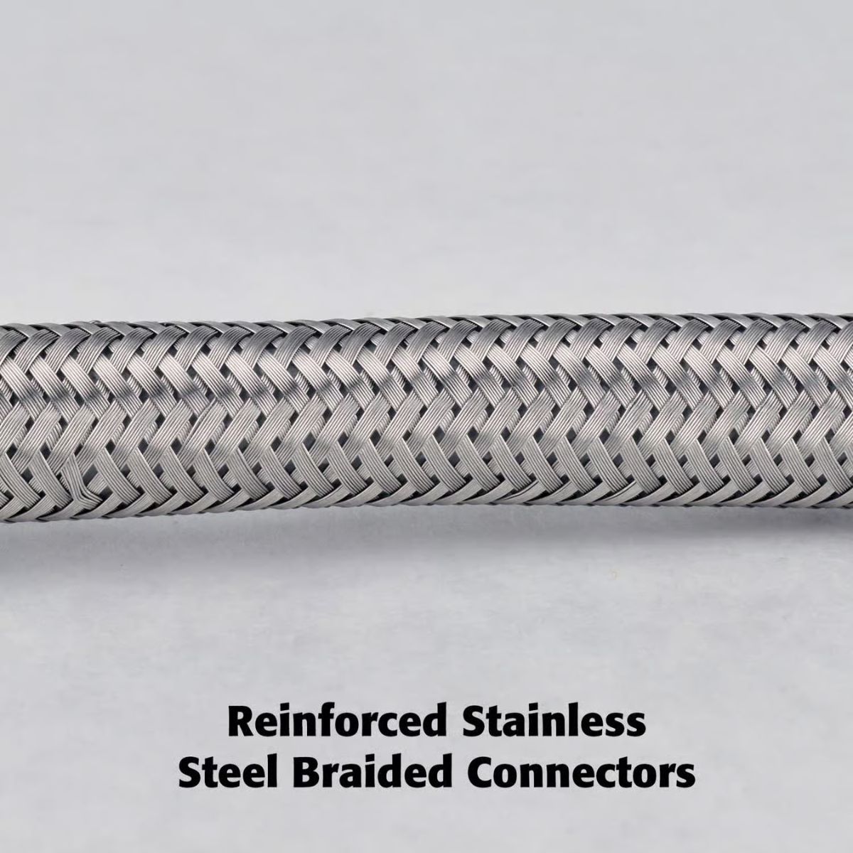 Plumb Pak 3/8 in. Compression x 1/2 in. D FIP 30 in. Stainless Steel Faucet Supply Line