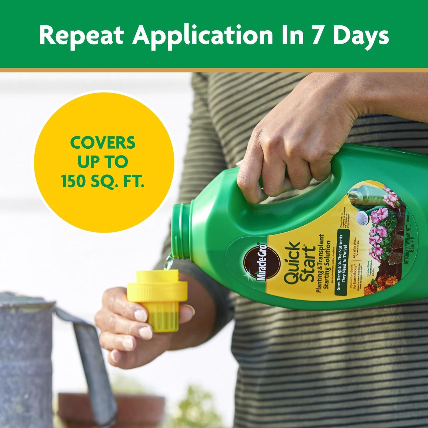 Miracle-Gro Quick Start Liquid Root Feeder 48 oz