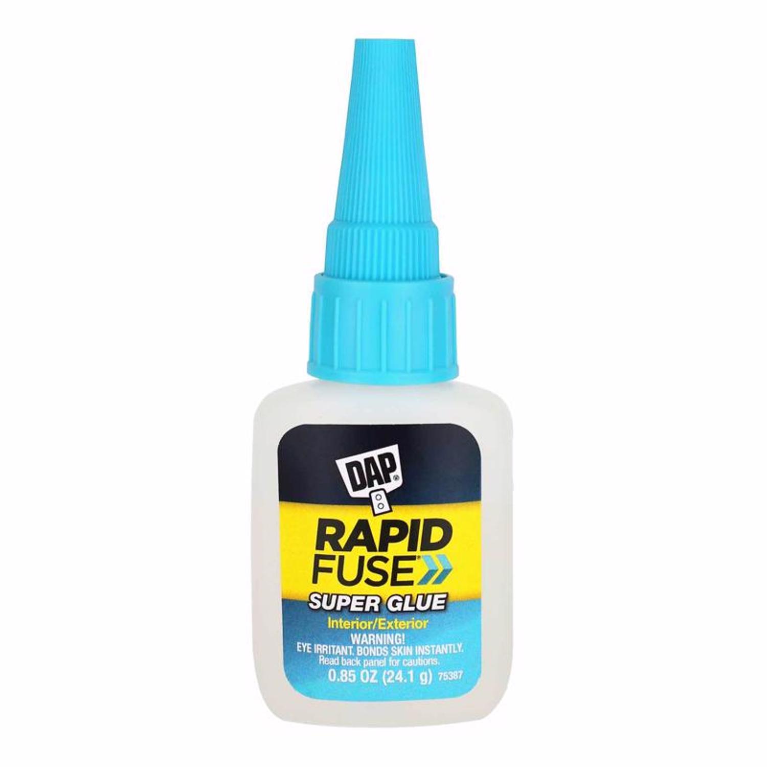 DAP RapidFuse High Strength Glue Clear All Purpose Adhesive 0.85 oz