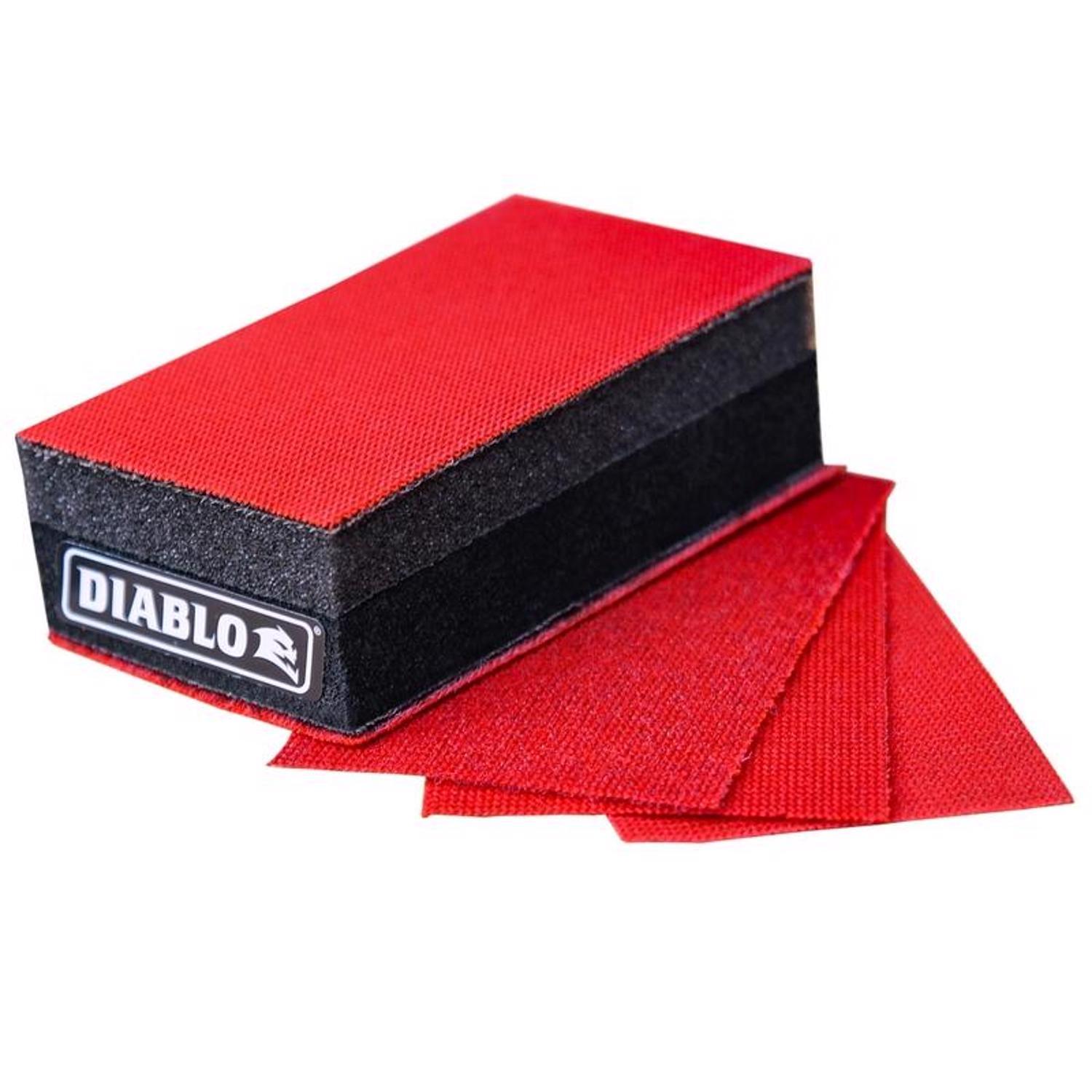 Diablo Reusable 5 in. L X 23/4 in. W Wet/Dry Hand Sanding Pad Stine
