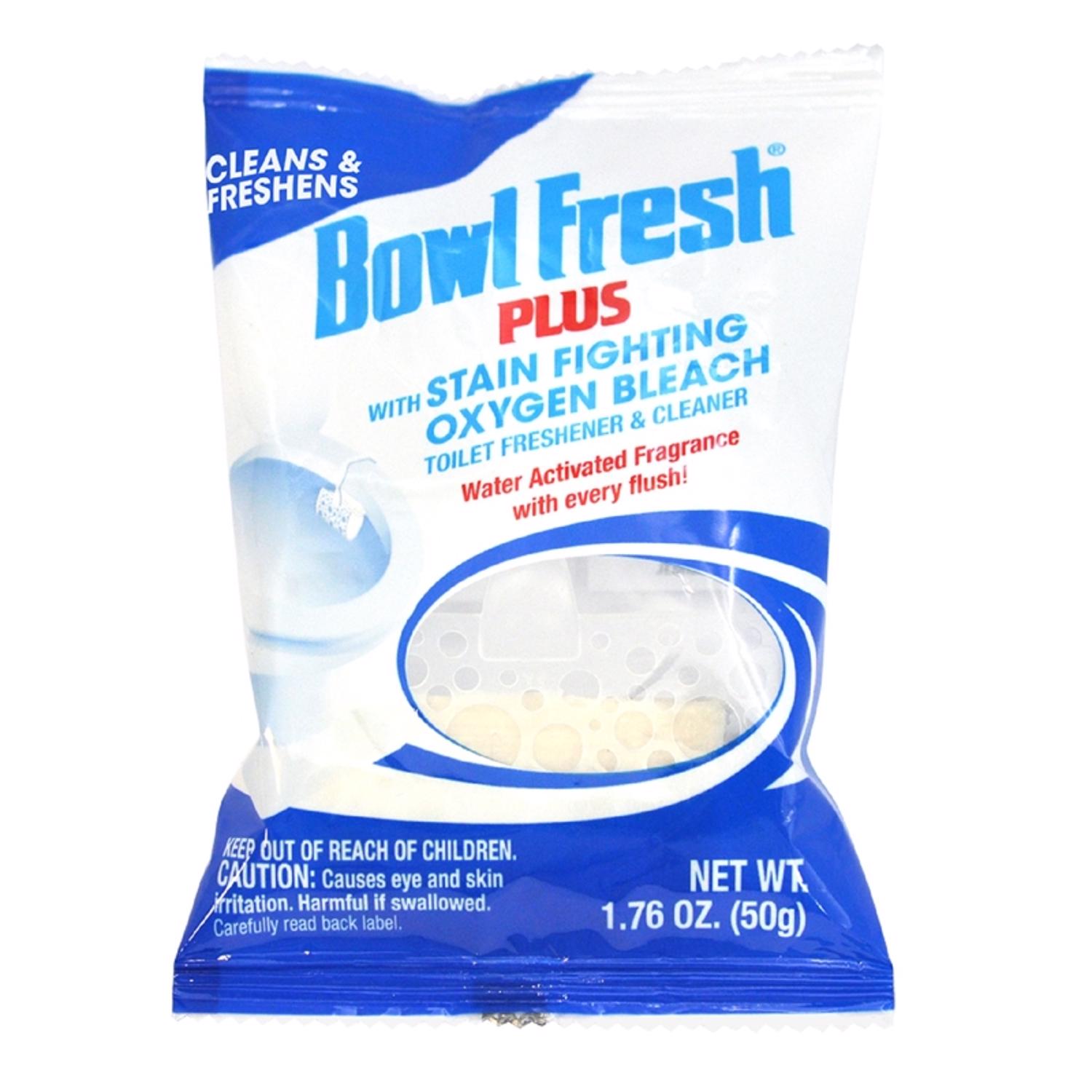 Bowl Fresh Clean Scent Toilet Deodorizer and Cleaner 1.76 oz Tablet
